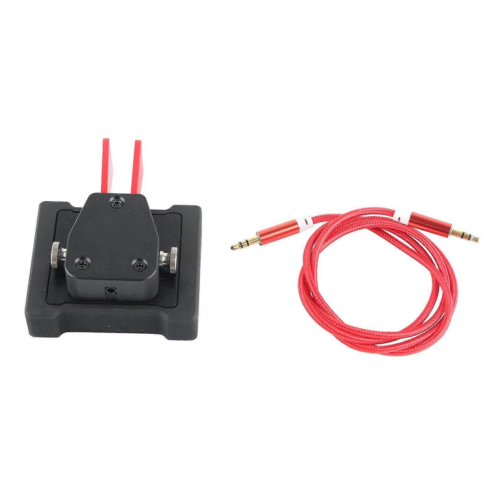 Keyer Paddle Shortwave Radio CW Telegram Transmitter Key Accessory for Morse Code UNI730C