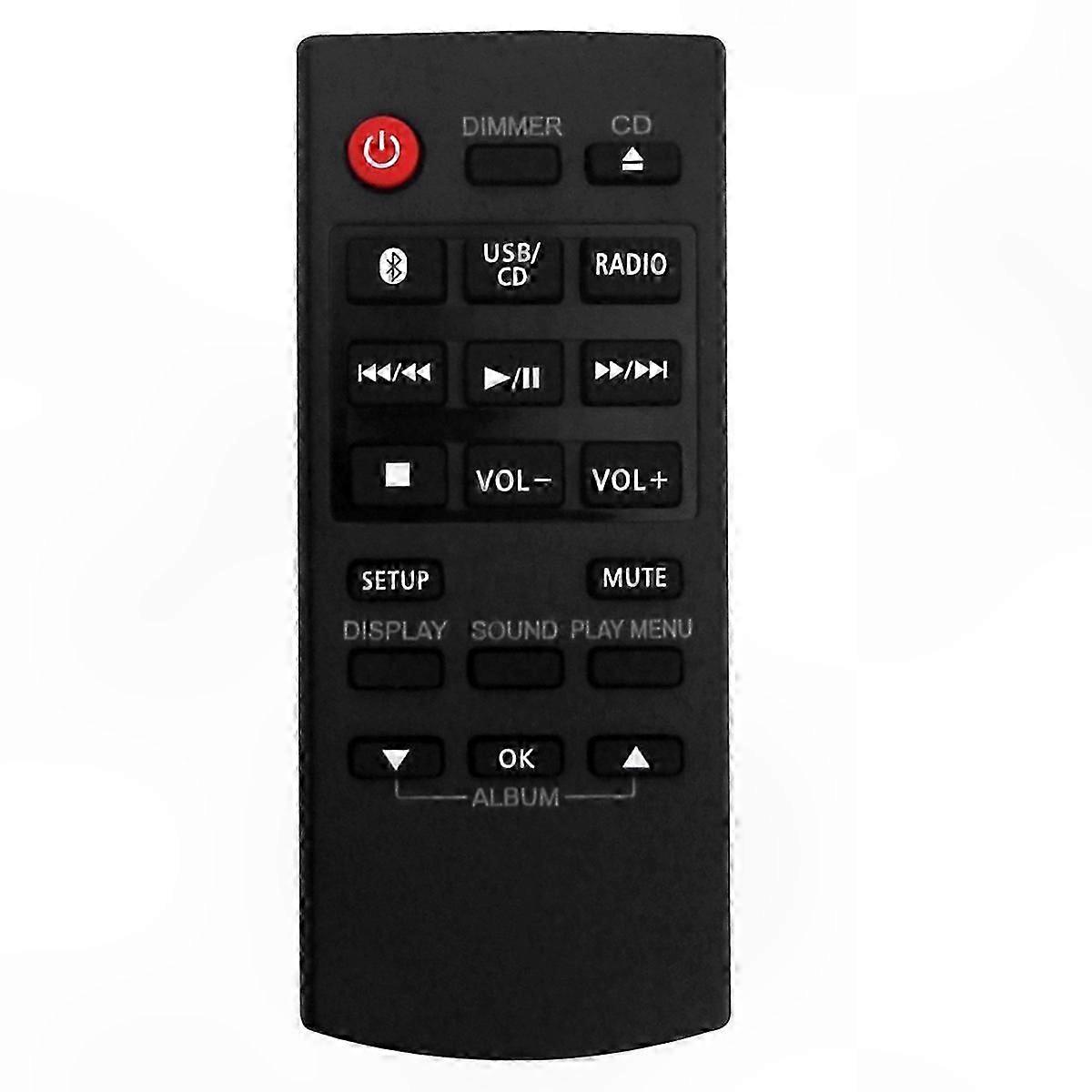 Remote Control Replacement for CD Stereo Systems SA-PM250 SC-PM600 SC-UX104 SC-HC200 Subwoofer Compatible Model N2QAYB000984