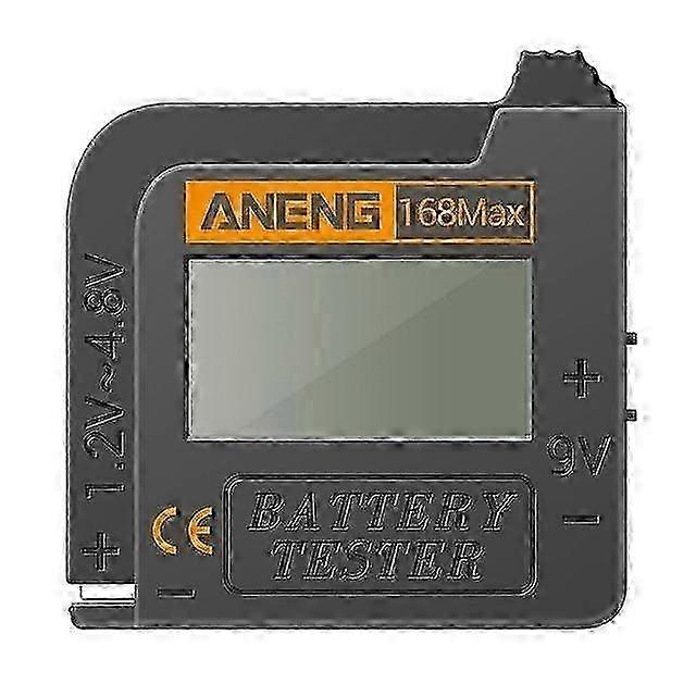 168Max Digital Lithium Battery Capacity Tester Universal Test Checkered Load Analyzer Display Check