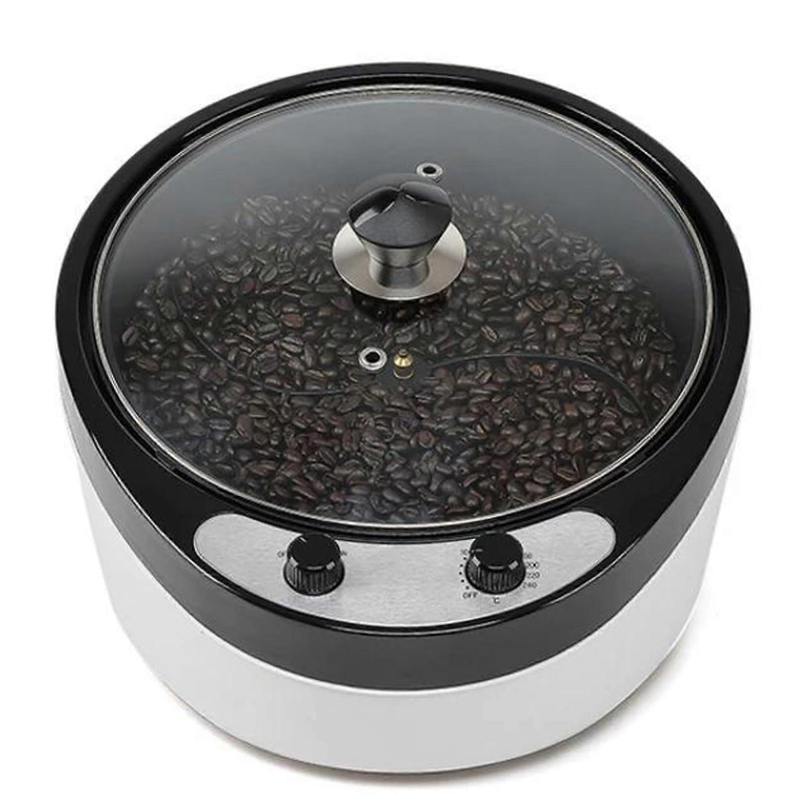 Electric Coffee Bean Roasting Machine 1800W, Home Use Stovetop Roaster, 0240C Temp Control Timer, 110120V