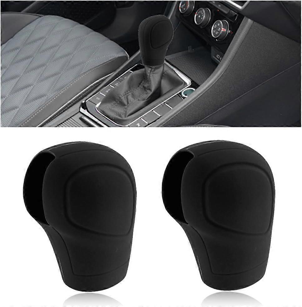 Silicone Car Gear Shift Knob Cover Non-Slip Automatic Shifter Knob Protect Decor