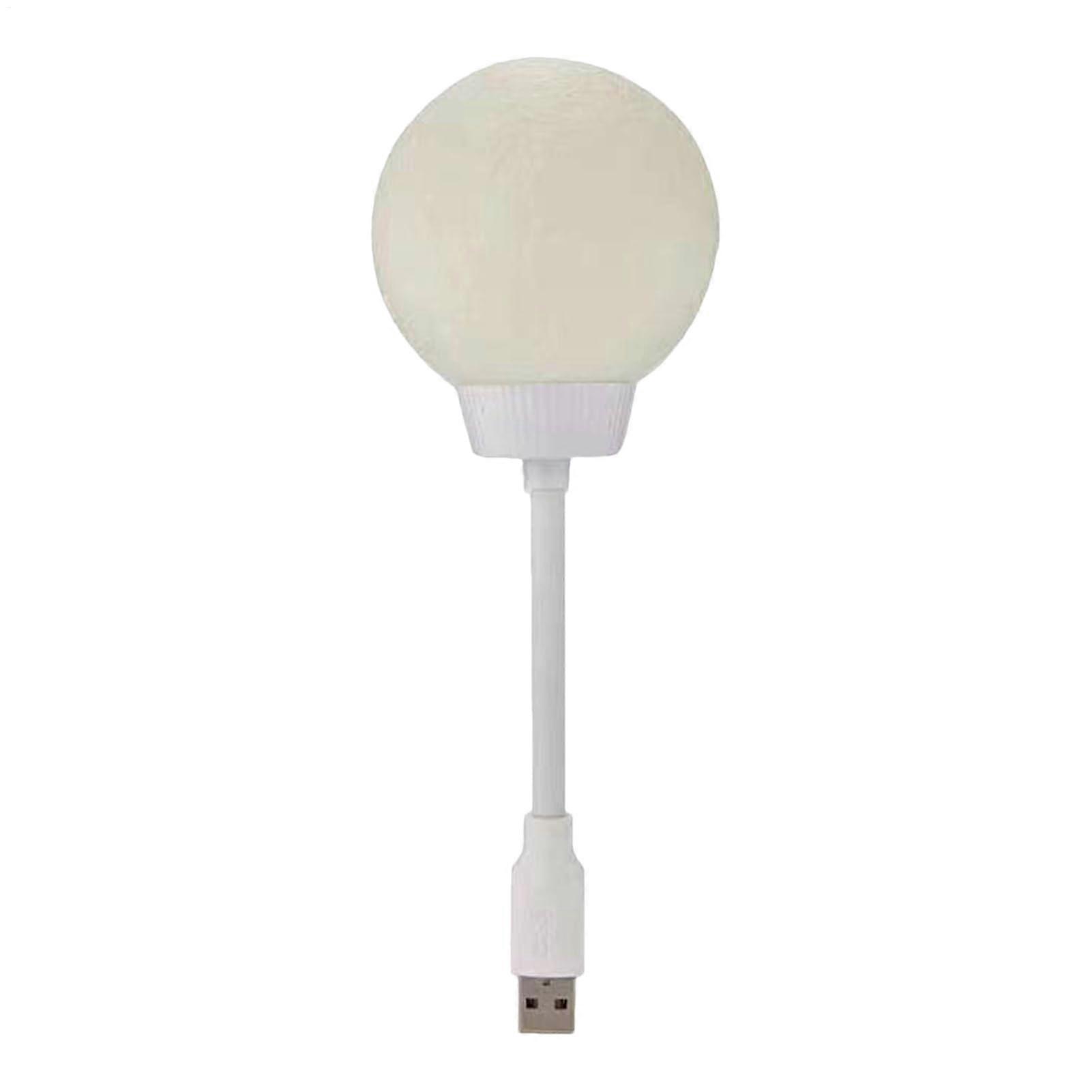 Plug In Night Light Moon Lamp, 3Color Dimmable LED, Voice Control, For Bedside Hallway Nursery Kitchen