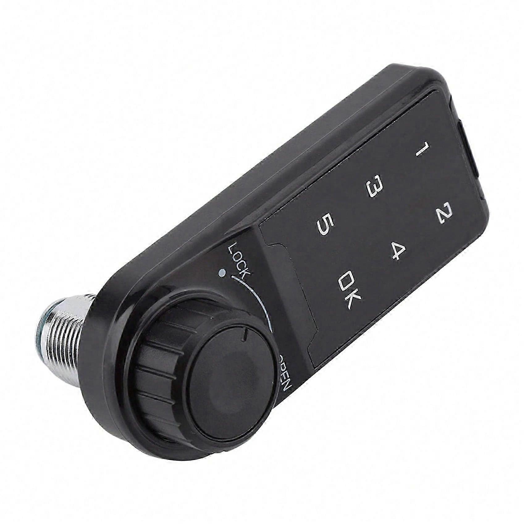Combination Lock, Door Access Digital Electronic Security Cabinet Coded Locker Touch Keypad Password Key Access Lock - B