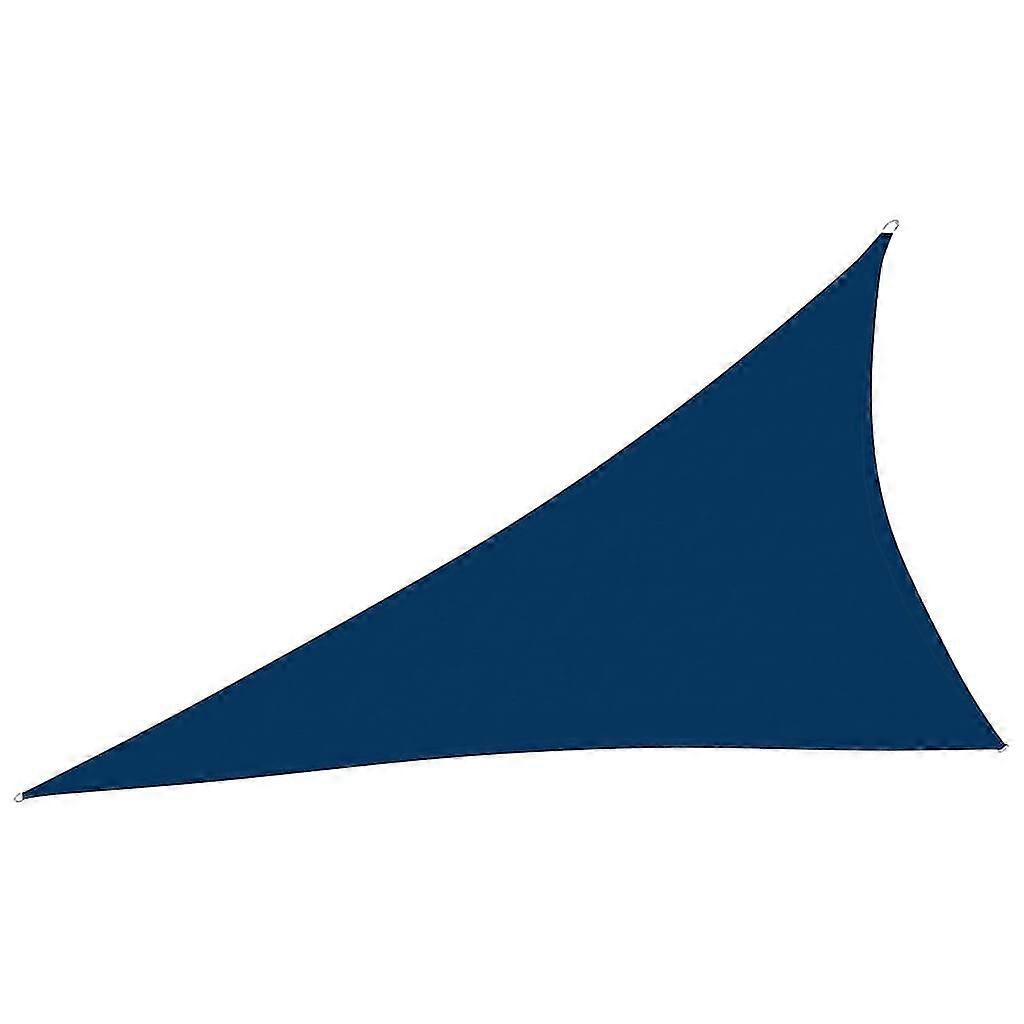 Sunshade Sail Oxford Fabric Triangular 4x5x6.4 M Blue