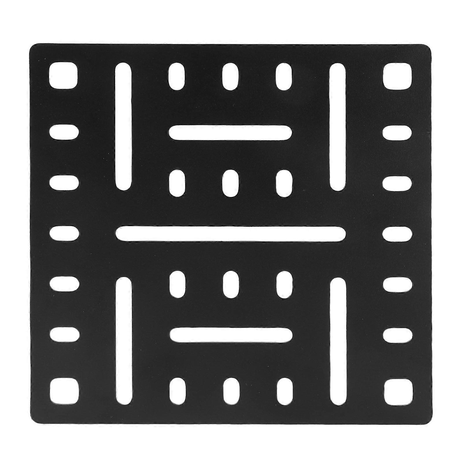 210 X 210 X 2mm Truck Bed Panel Aluminum Alloy Multifunctional Space Saving Storage Board Panel for L Rail