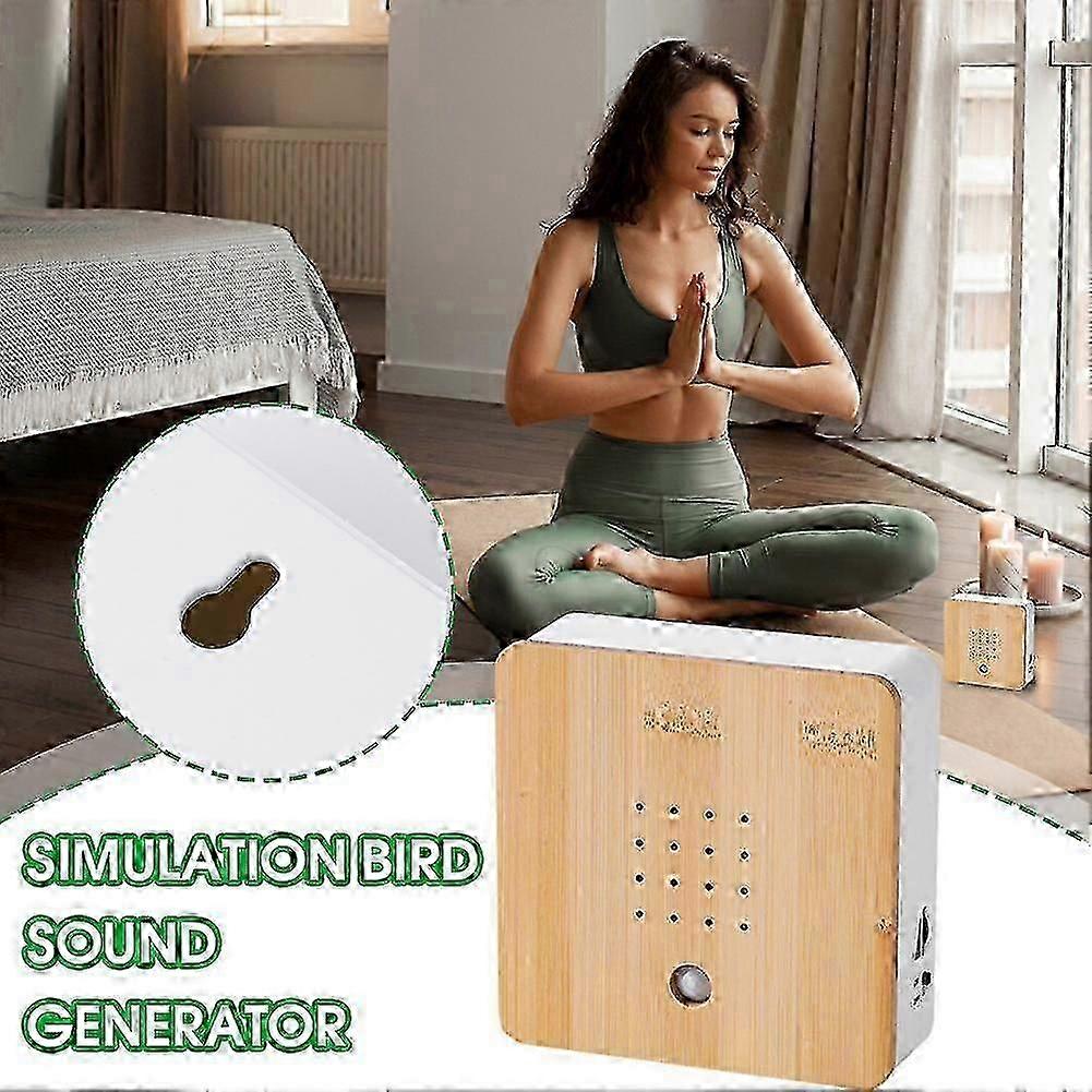 Bird Singing Speaker Motion Sensor Versatile Smart Animal Noise Machine Edition 0711