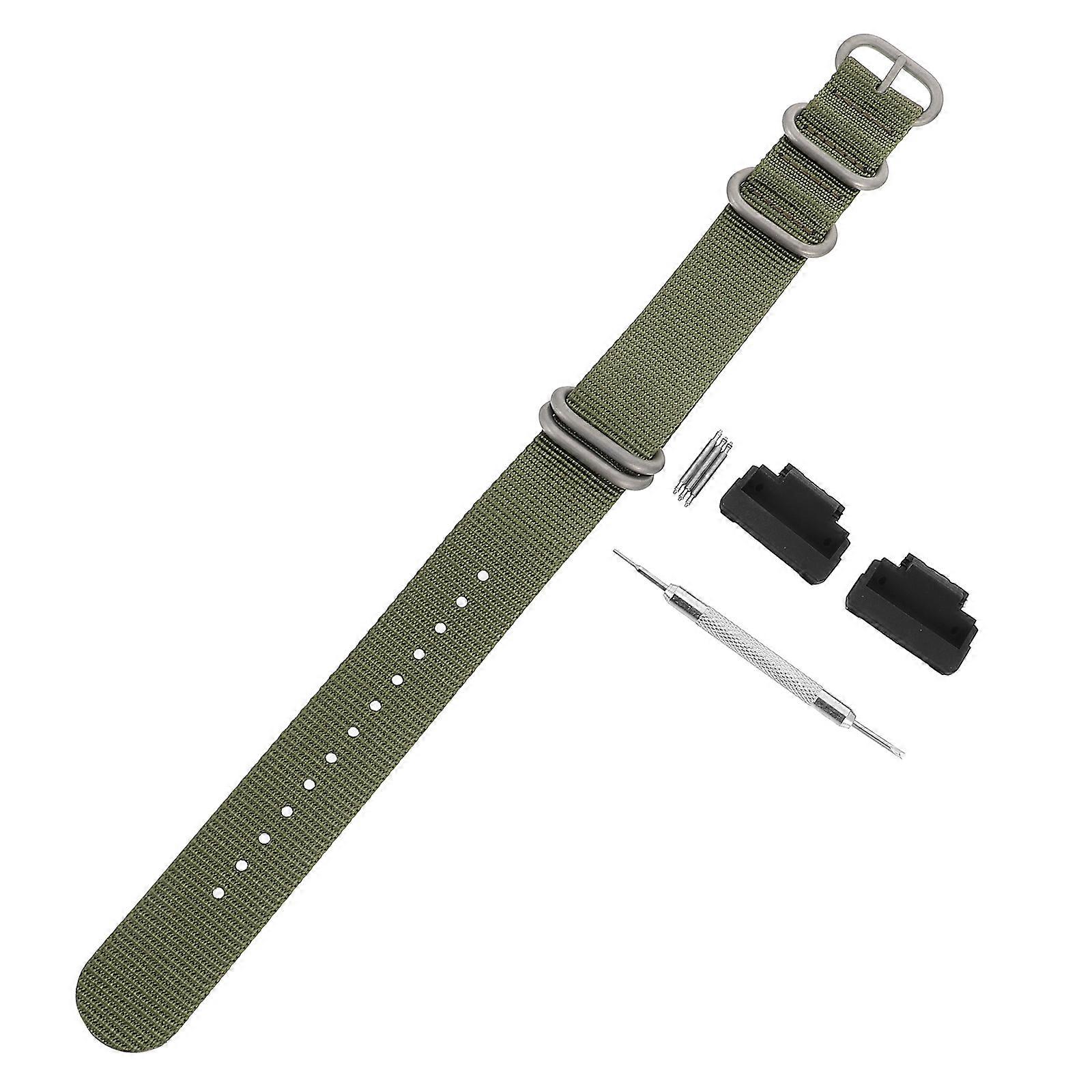Watch Strap Nylon Breathable Replacement Band for 2Pcs Watch Use