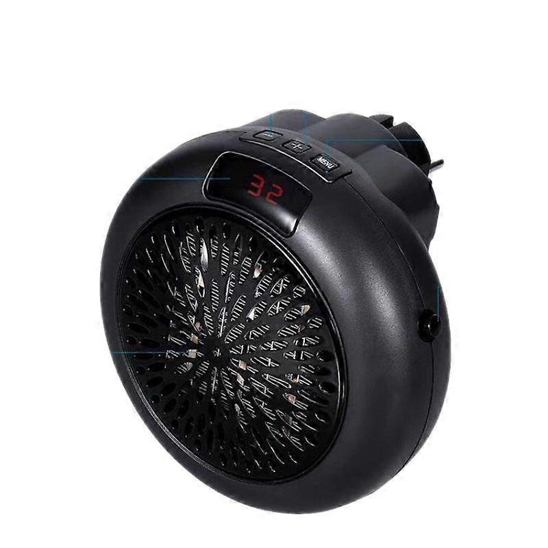 Mini portable round dual-use electric heater for home and office