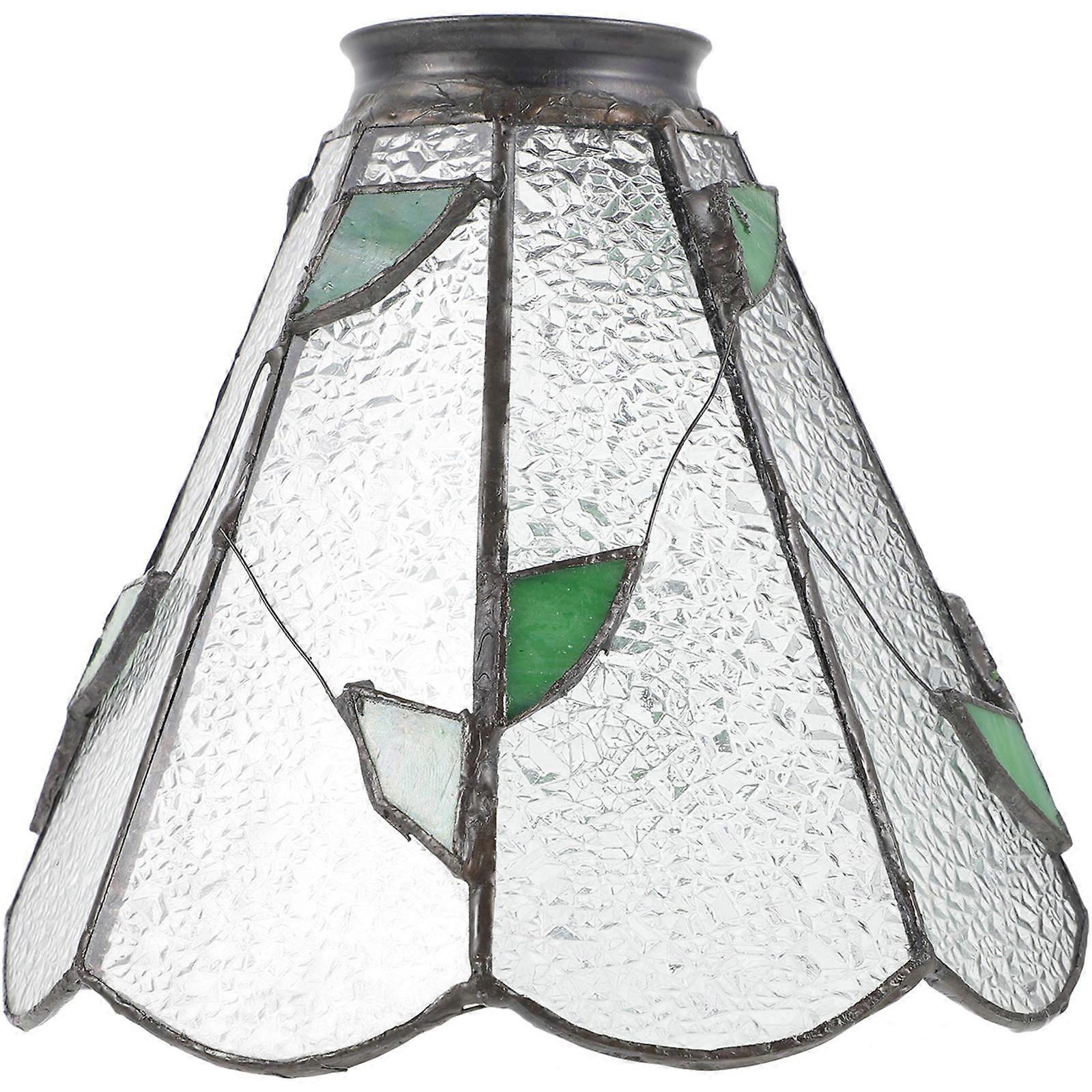 Multi Colored Round Glass Shade Compatible With Chandelier And Wall Light For Room And Bedroom Lighting 1Pcs