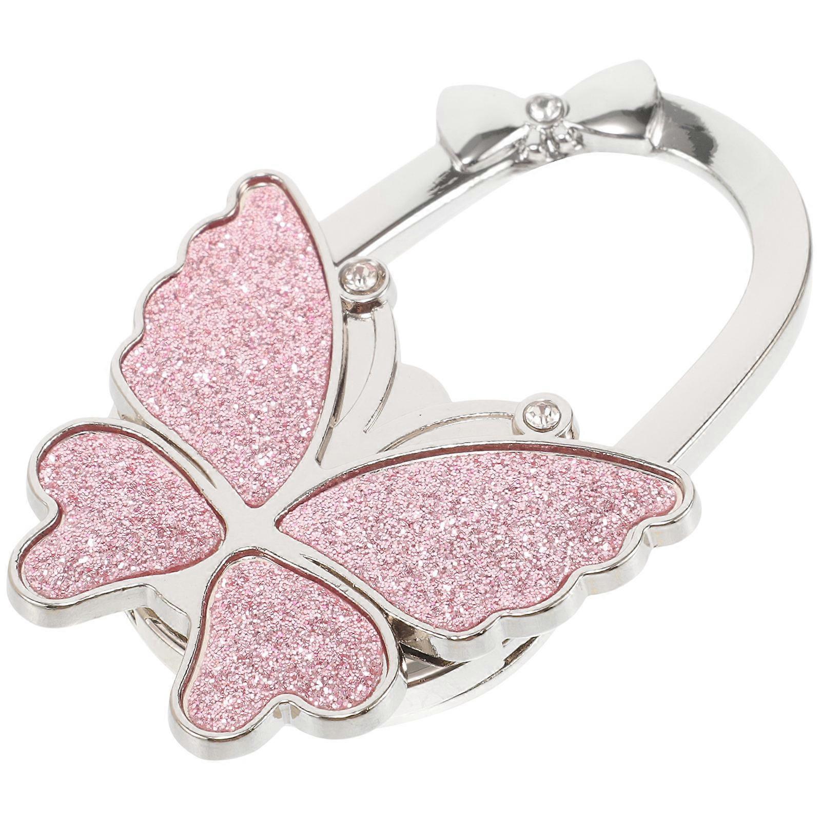 Bag Holder Hook Office Desk Butterfly Style for Home Use 3Pcs