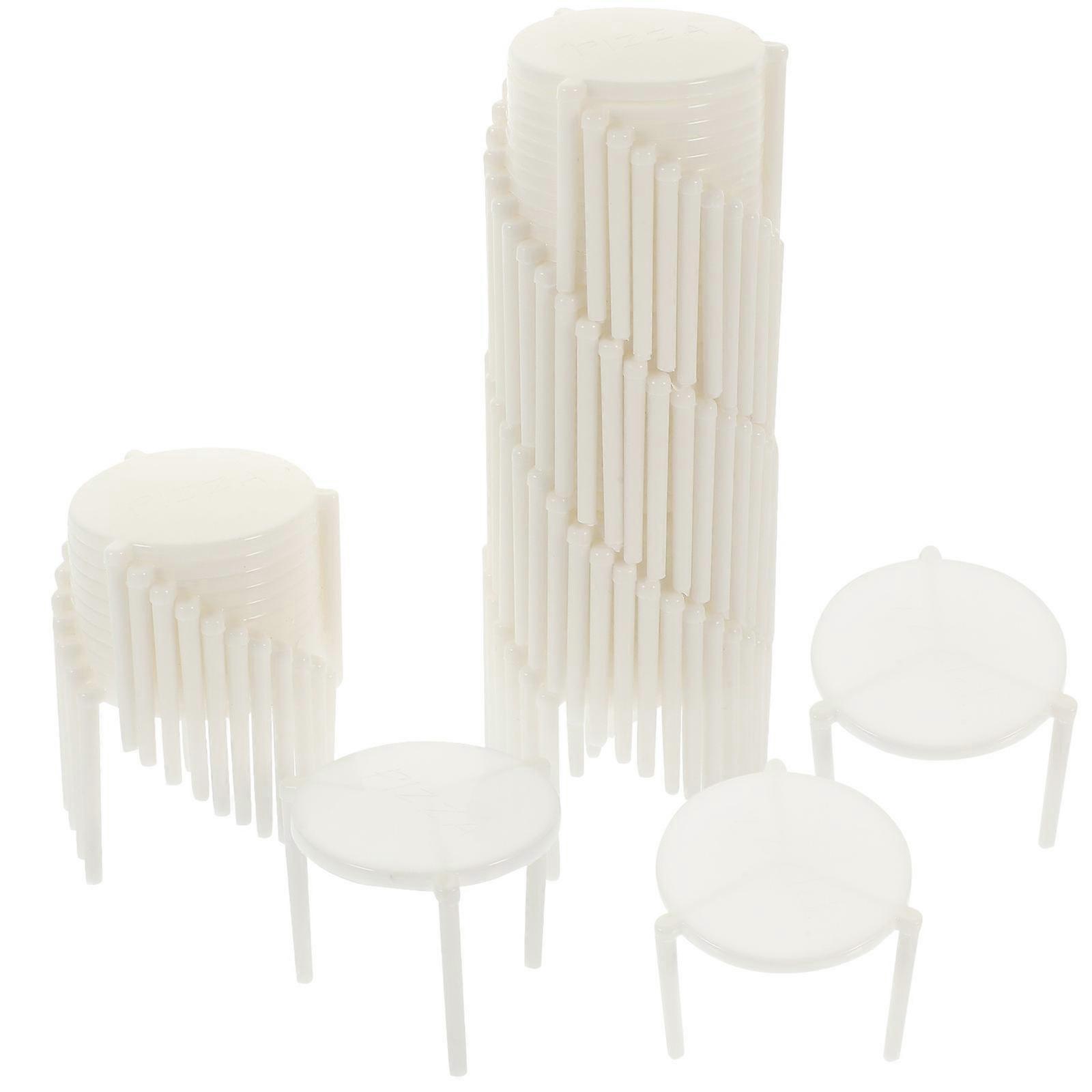 Pizza Racks Stand Hotel Use Practical Design 4X4X3.8CM 100Pcs