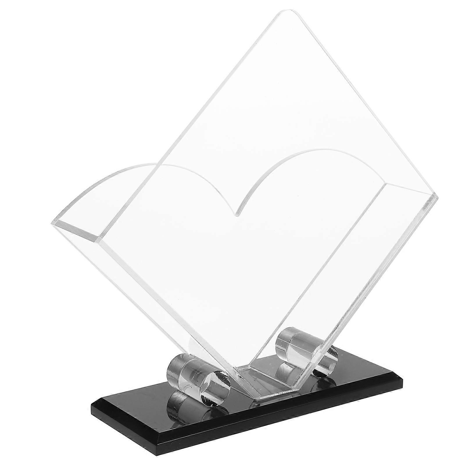 Acrylic Napkin Holder for Beverage Napkins 2Pcs Clear Style