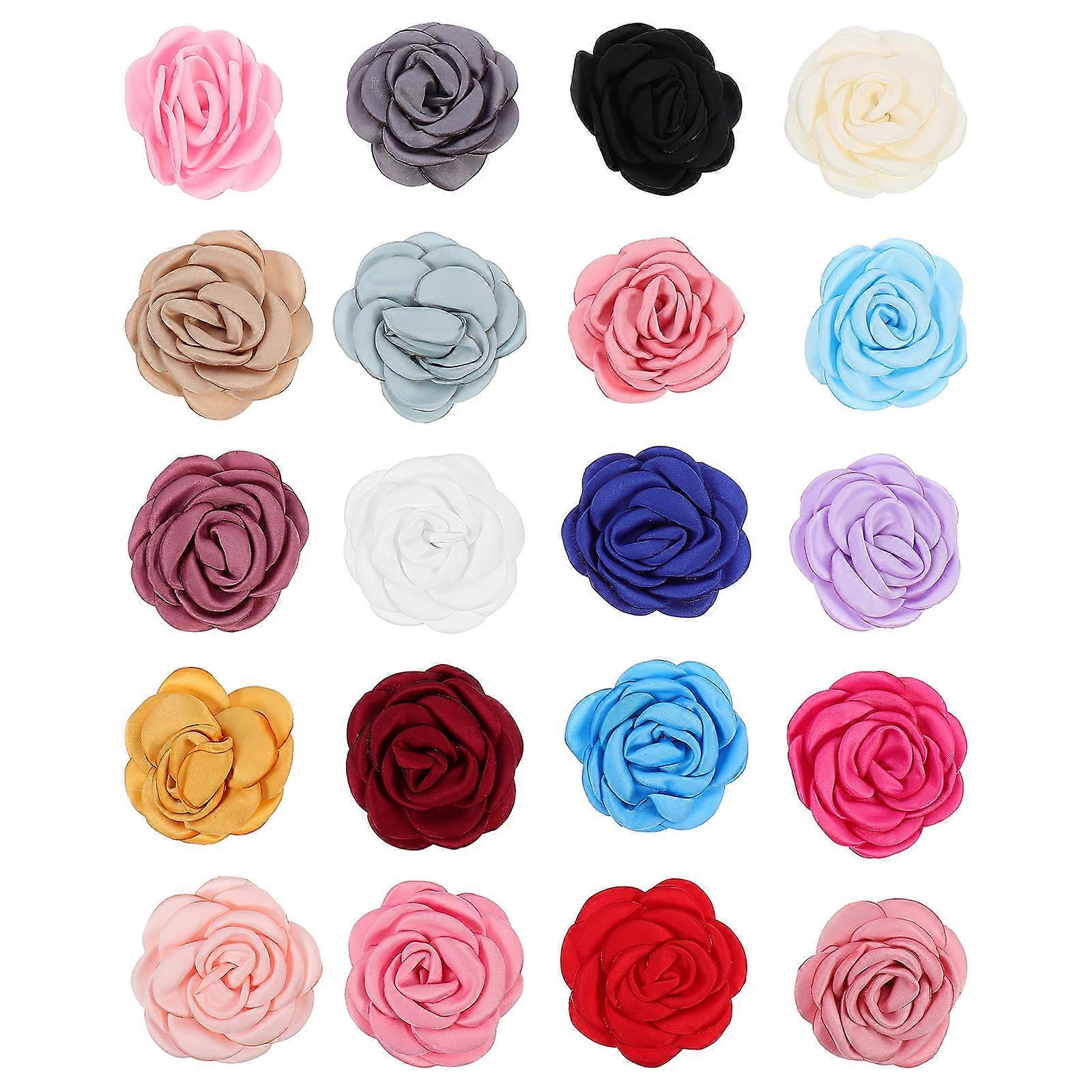 Pets Collar Flower for Pet with 20Pcs Assorted Color Collar Flowers