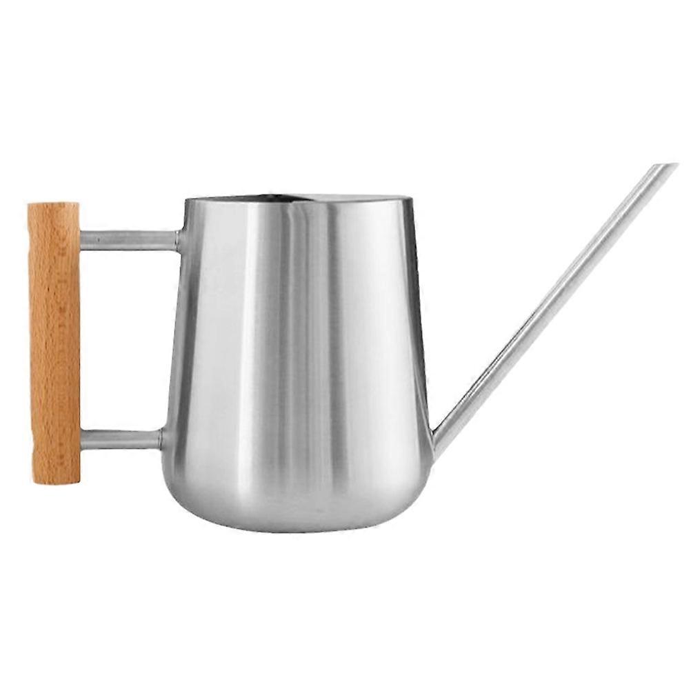 Metal Watering Can Wooden Handle for Gardening 3Pcs Set