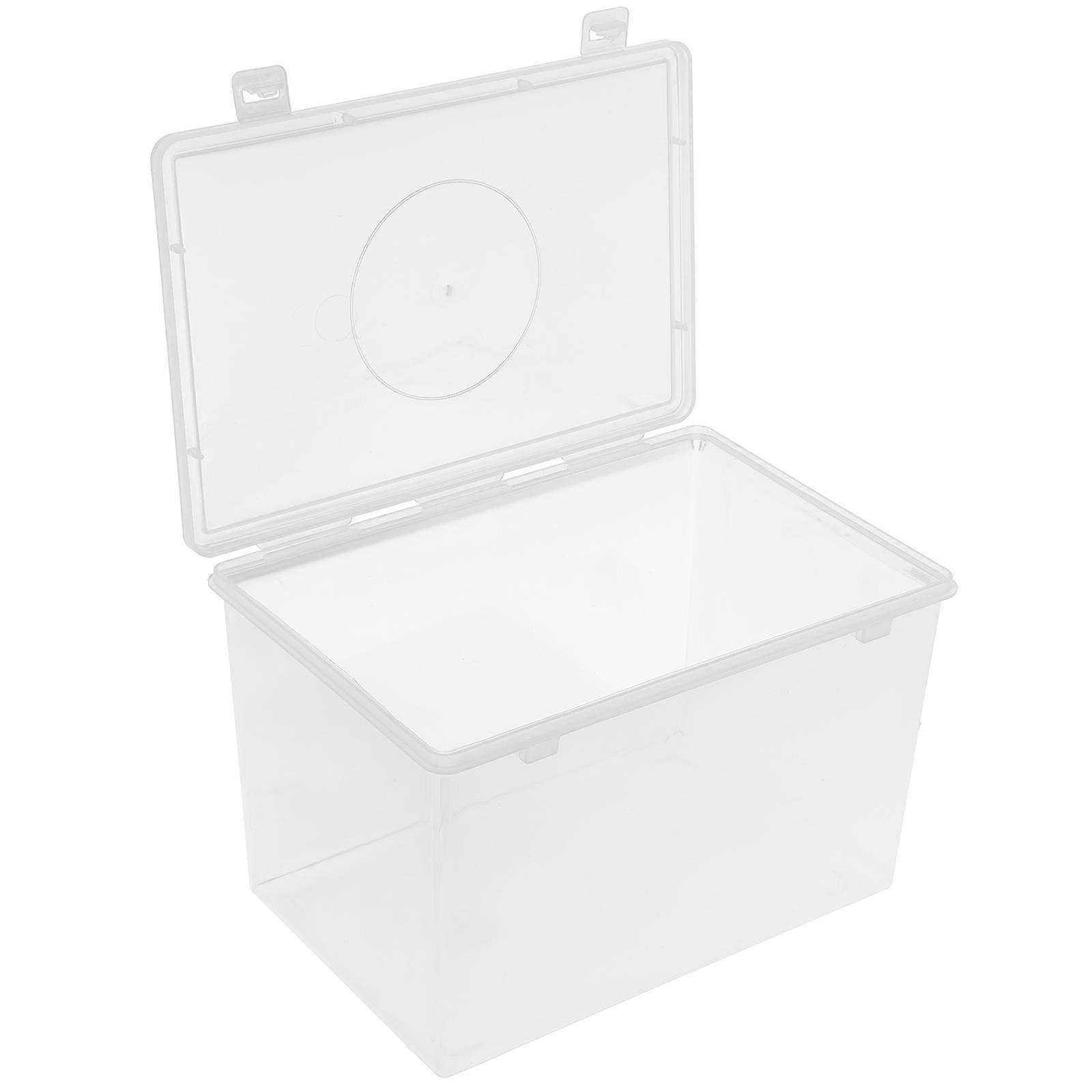 Storage Organizer Bread Box For Baking Room Kitchen Fridge 21X14.5X13CM 2Pcs