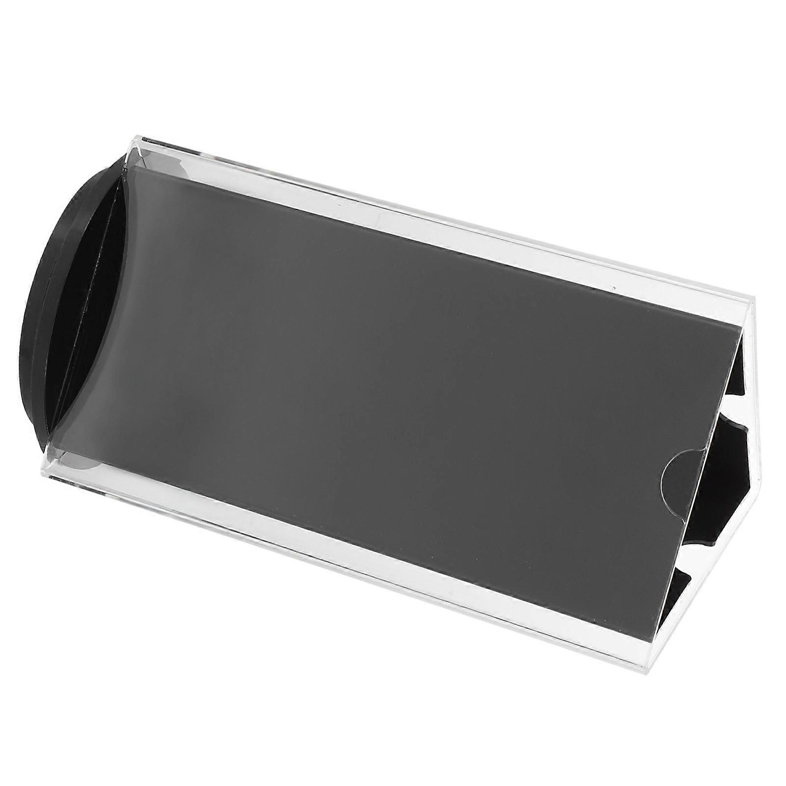 Plate Display Stands Acrylic Sign Holder Rotatable Design Transparent Acrylic Event Planners 1Set