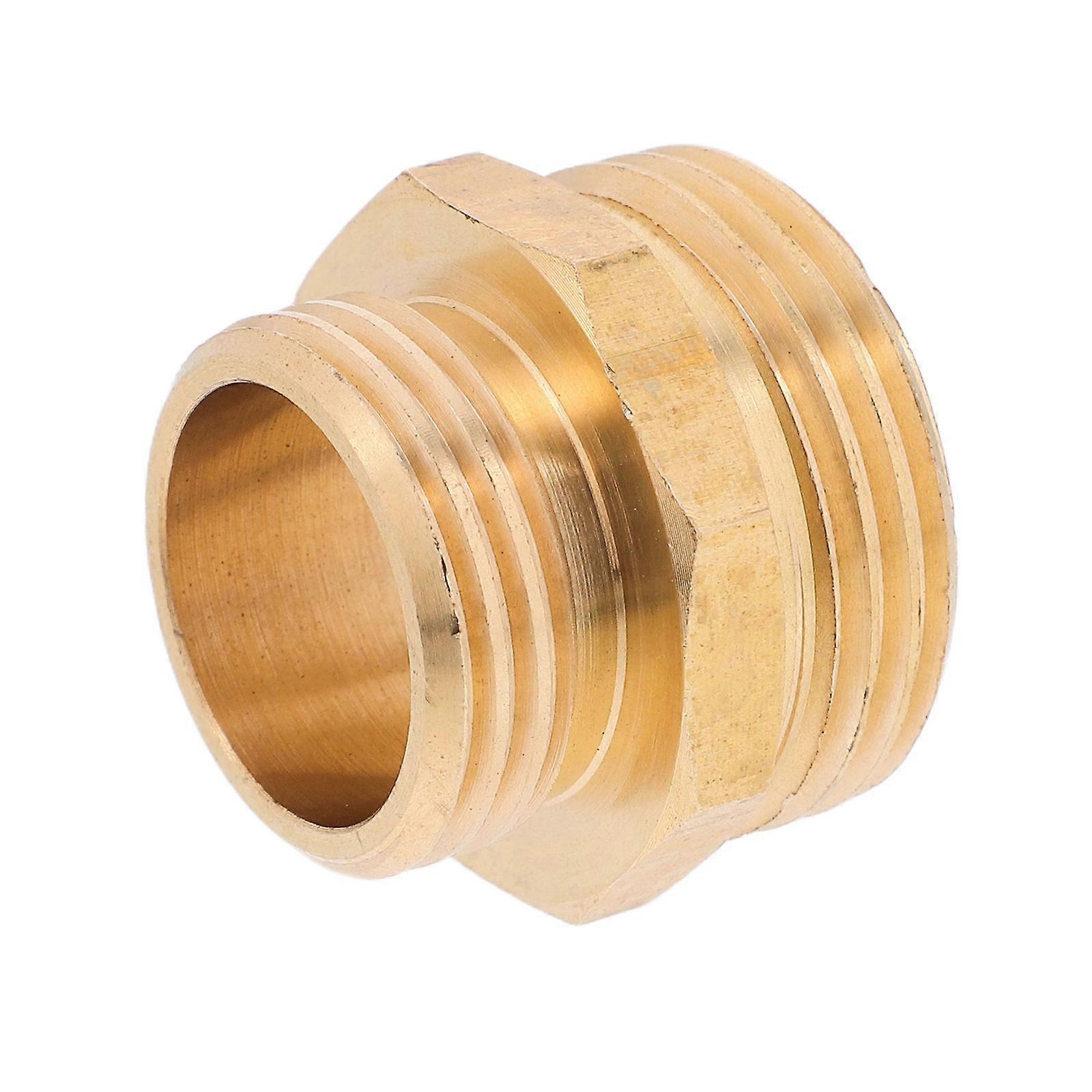 Hose Quick Connect Brass Male to Male Hose Adapter 4Pcs for Connecting