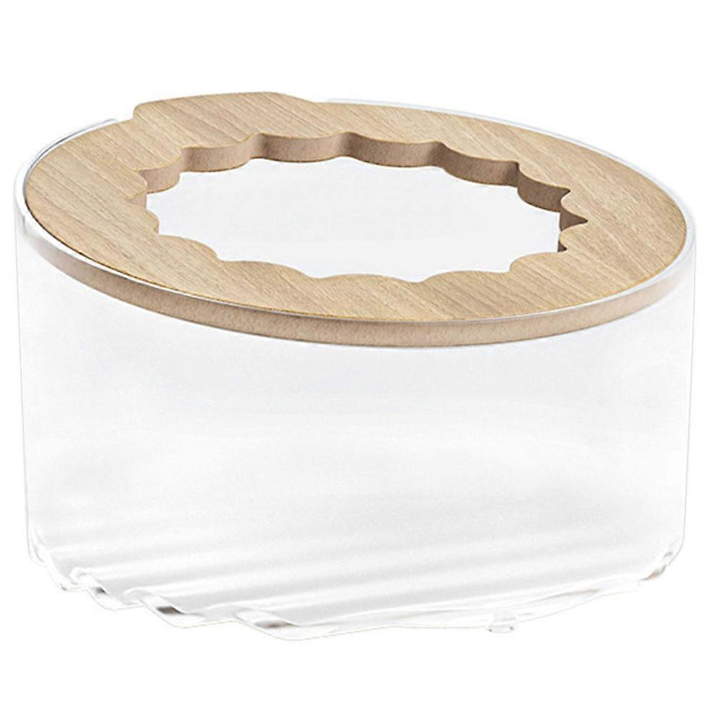 Small Pet Box Hamster Sand Bath Case Transparent Toilet For Chipmunks Bathing Practical 1Pack