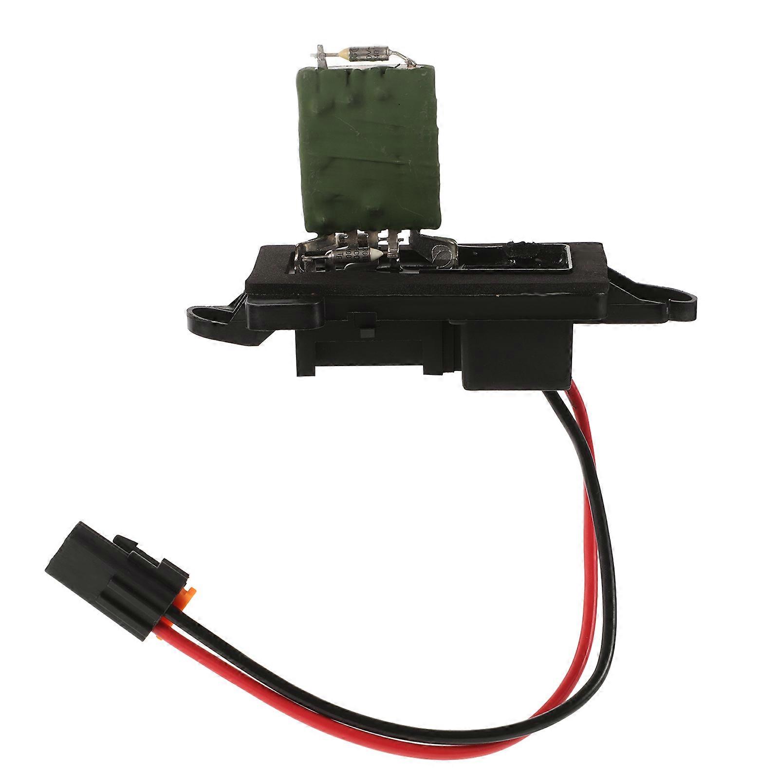System Blower Motor Resistor Compatible With Chevrolet 2Pcs Easy To Install ABS Replacement For Automotive Maintenance