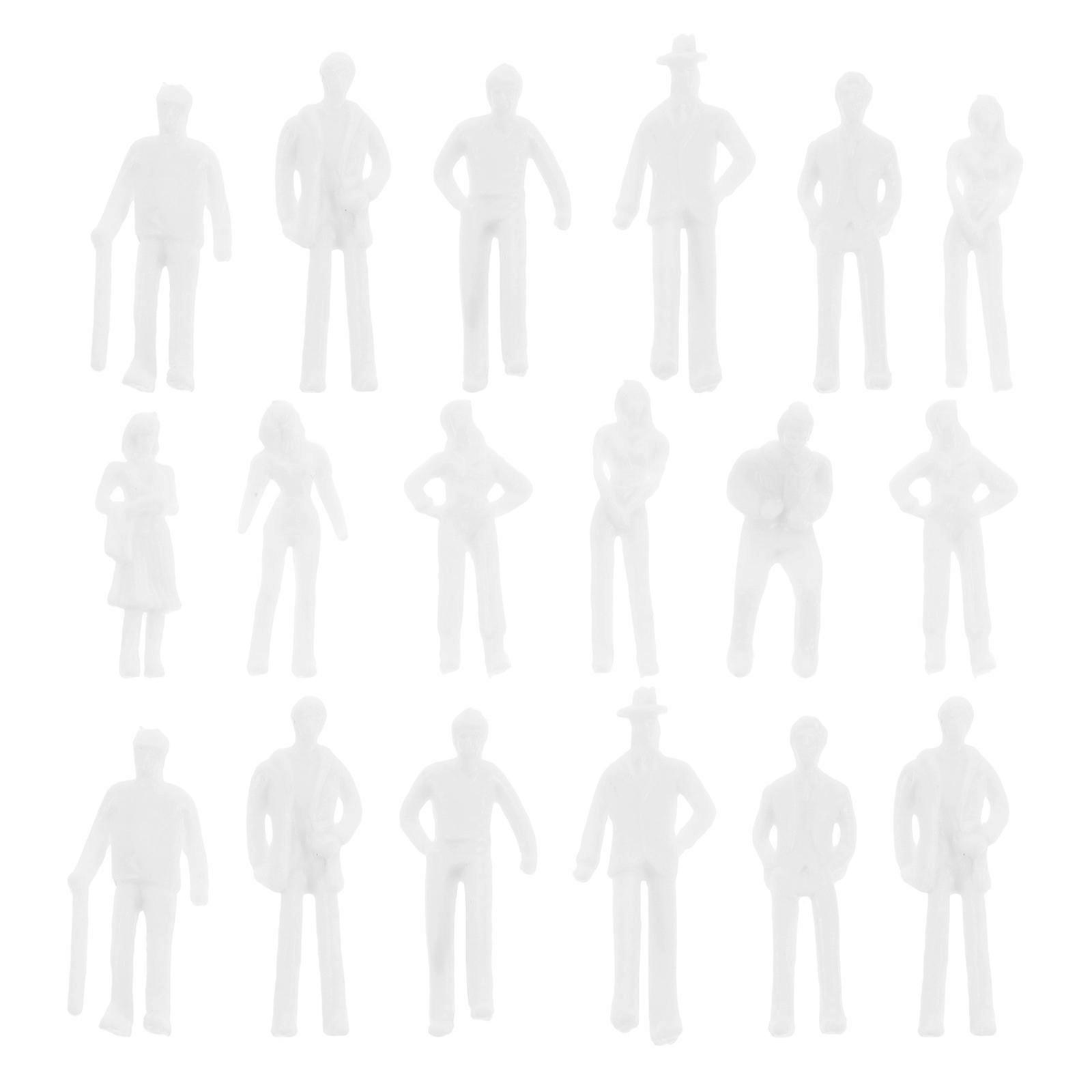 Miniature Human Shape Figures 250Pcs for Architectural Models and Scene Decoration Ideal for Hobbyists and Professionals with Intricate Features