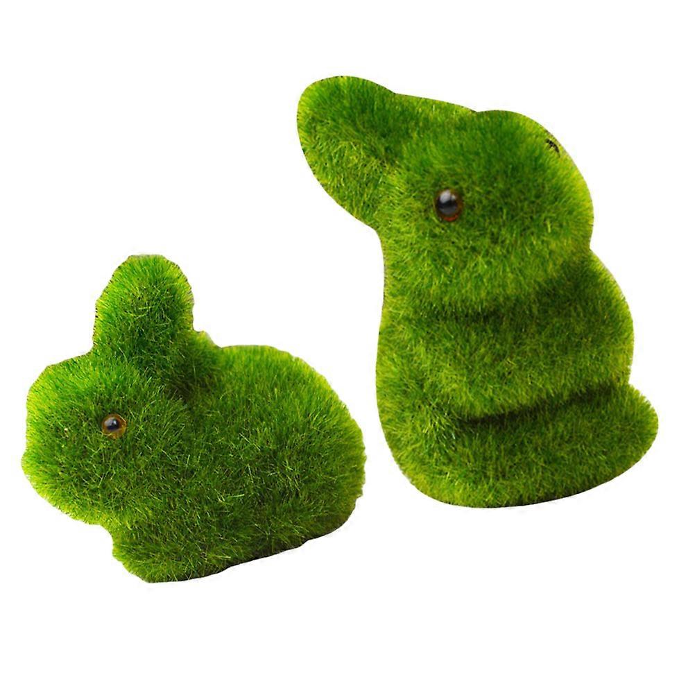 Easter Lawn Decors Simulation Bunny Ornaments for Home Use 4Pcs