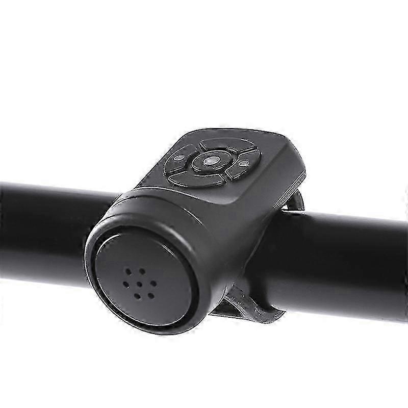Klakson rowerowy USB z akumulatorem - dzwonek rowerowy ABS z głośnikiem dla bezpieczeństwa jazdy na rowerze