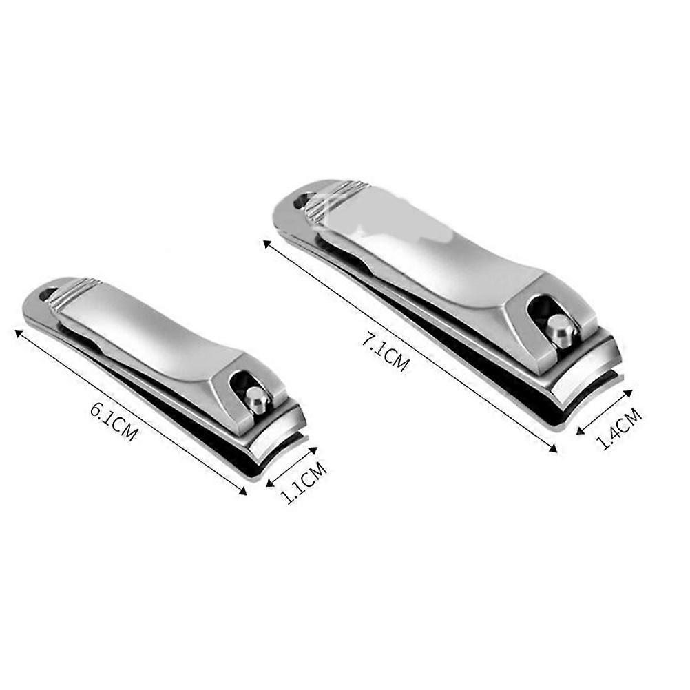 Nail Scissors Nail Clipper for Grooming Stainless Manicure Kit 2Pcs