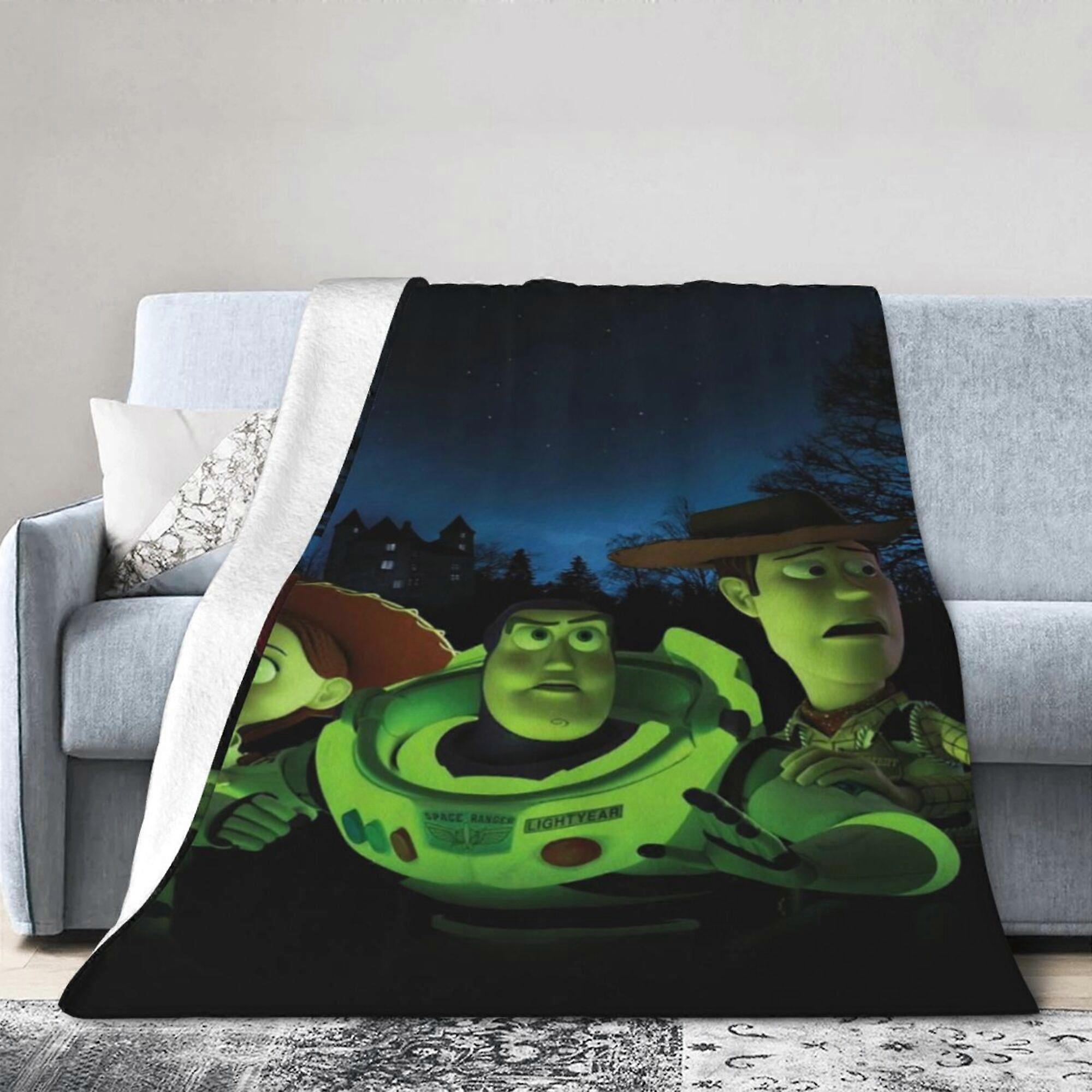 Toy Story Throw Blankets plush travel Blankets Bedroom living room sofa office