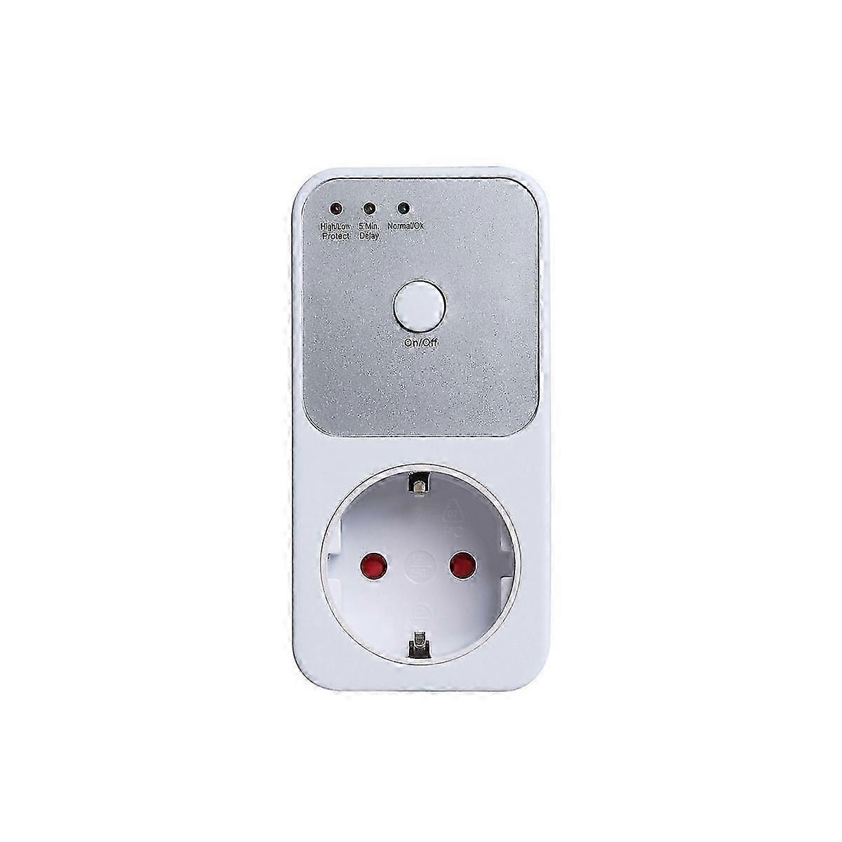 Automatic Voltage Protector Socket 170-260V Voltage Protector Safe Protector 5-6 Mins Delay Socket