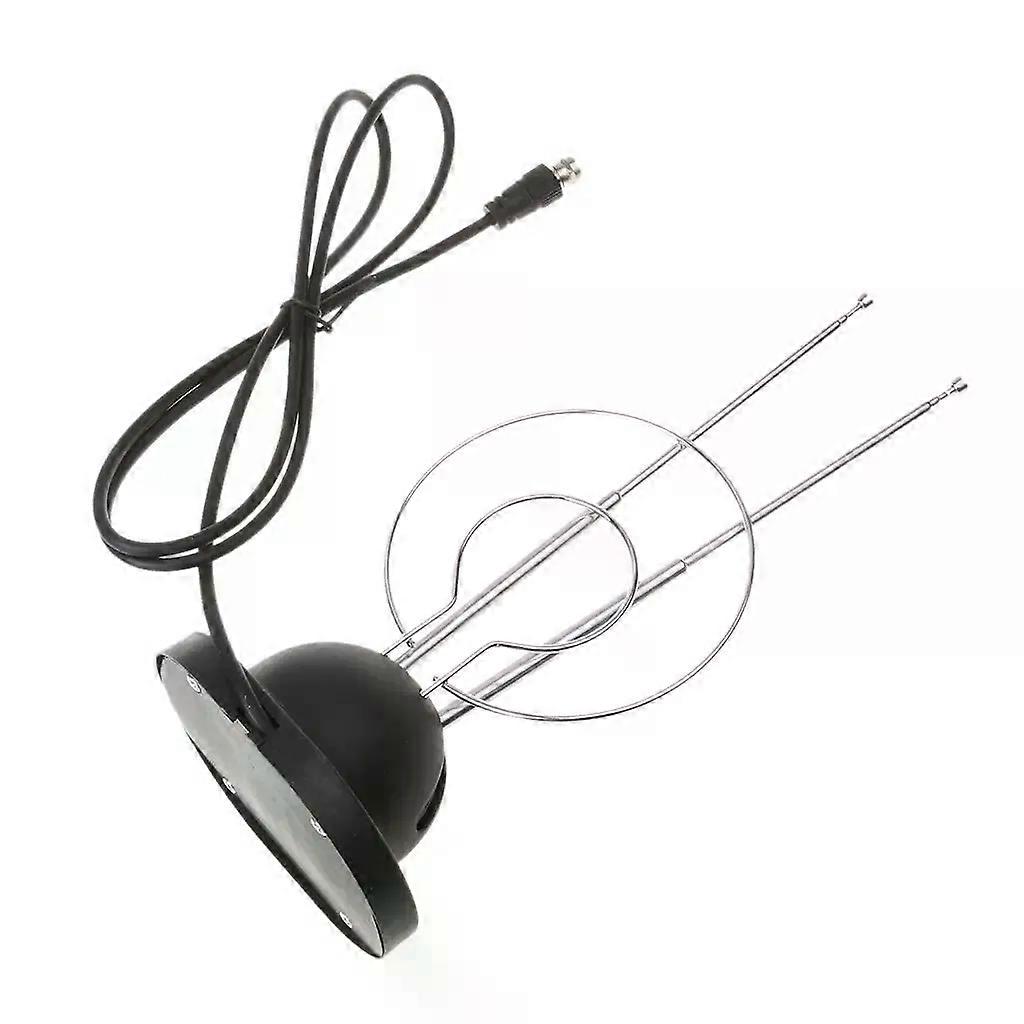 Universal Indoor Rabbit Ear TV for Ready VHF UHF Dual Loop