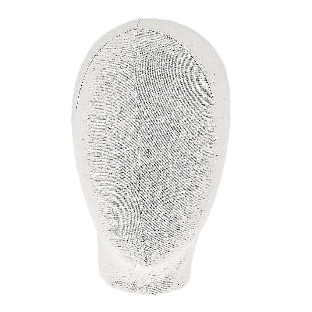 Model Head Decoration Head Head Head Made of Canvas s Hats for Display - Beige