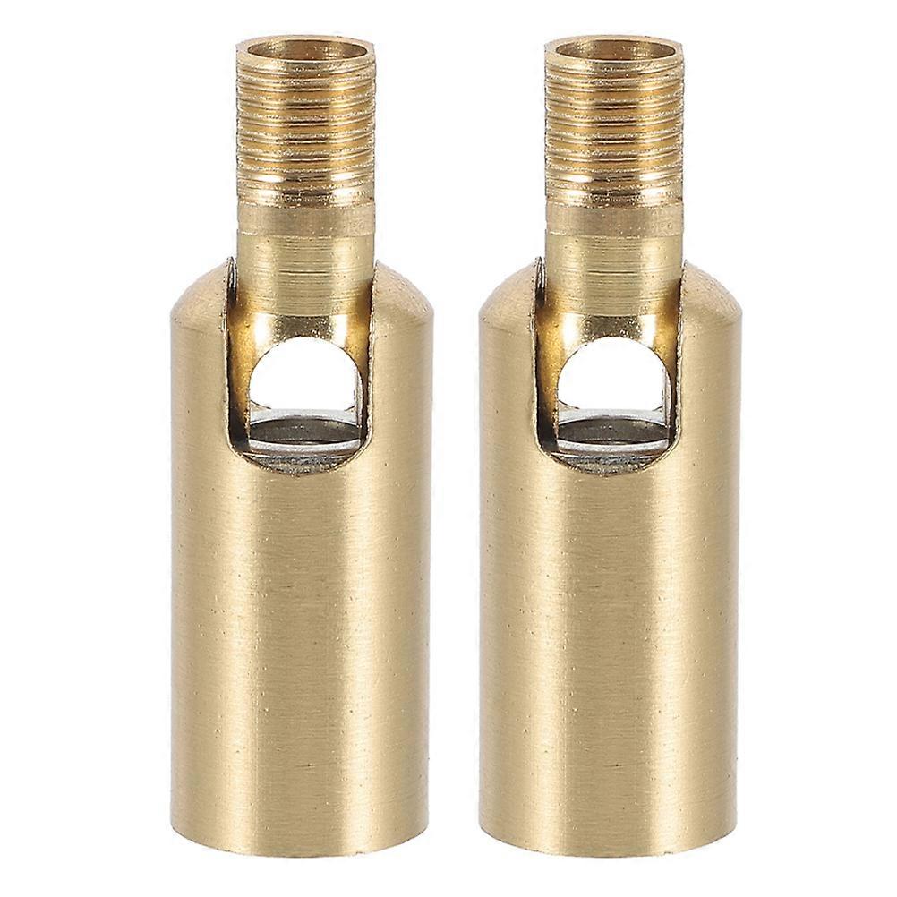 Sloped Ceiling Adapter for Wall Lamp Copper Adjustable Swivel 8Pcs