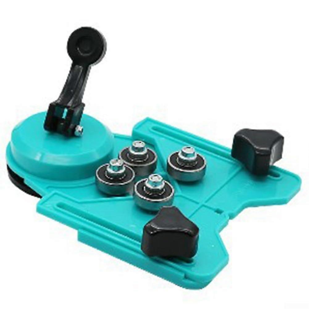 Glass and Tile Opening Locator Tool Adjustable 187267mm Length Strong Suction Cup Precise Hole Puncher For DIY And Pro
