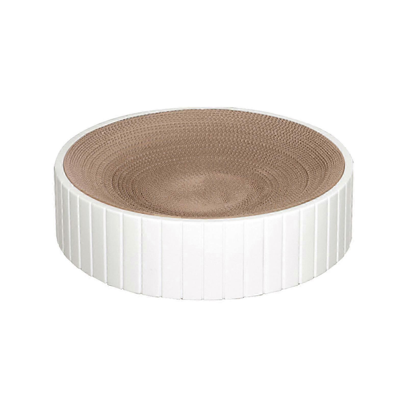 Cats Scratcher Bowl Convenient Non Slip Cardboard Claw Scratching Board for miao7
