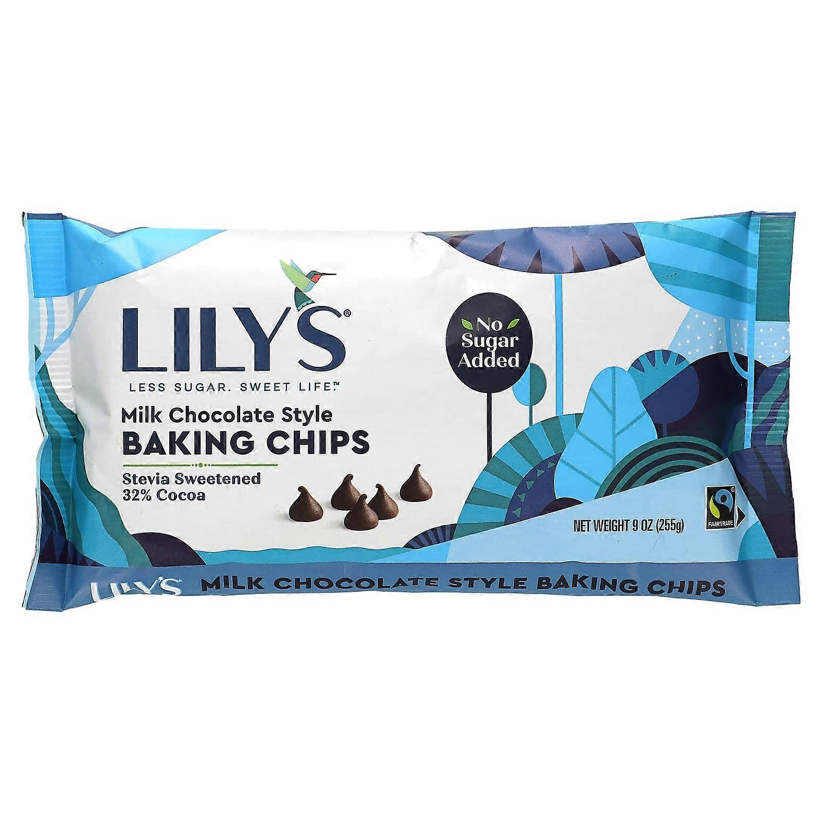 Baking Chips, Milk Chocolate Style, 9 oz (255 g)