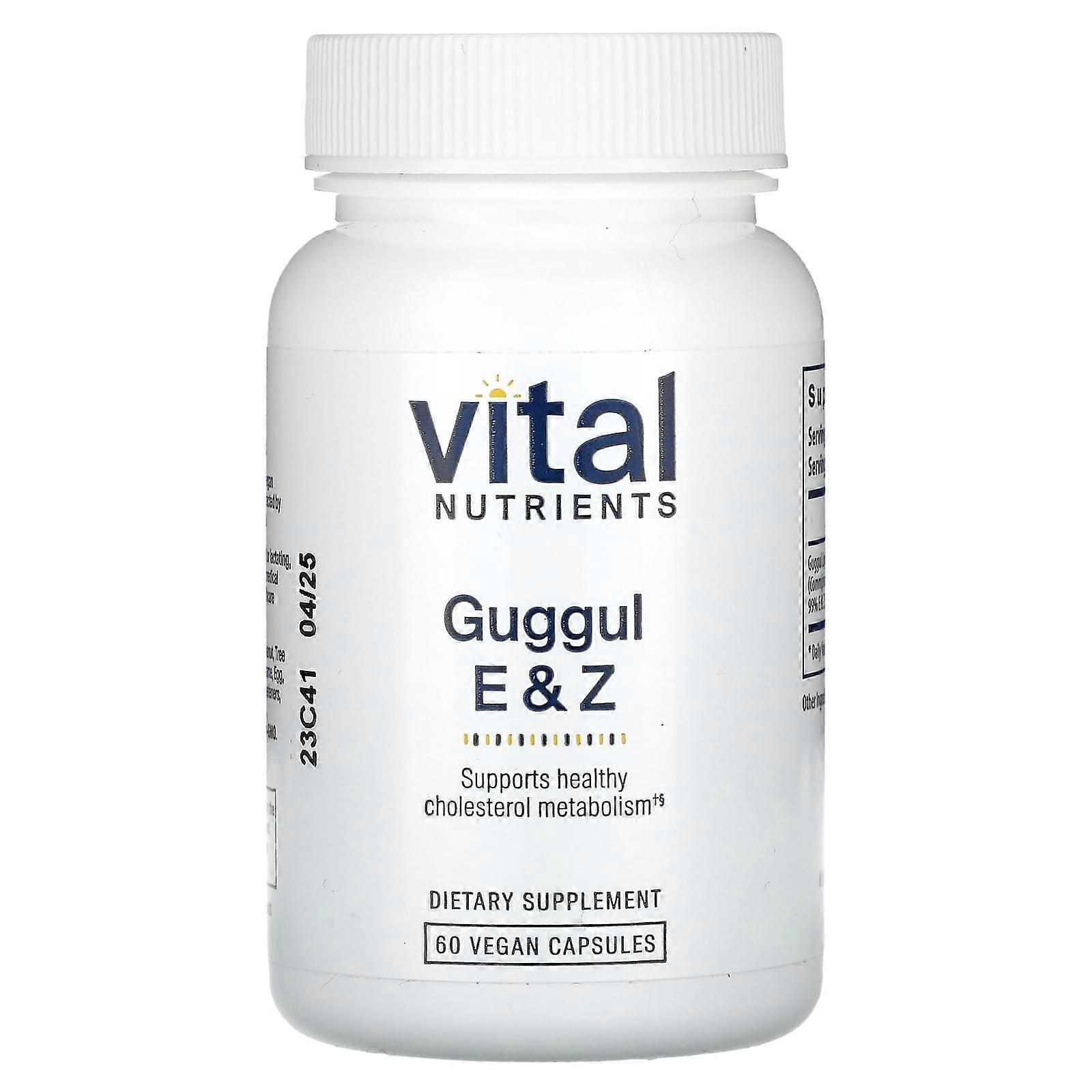 Guggul E & Z, 60 Vegan Capsules