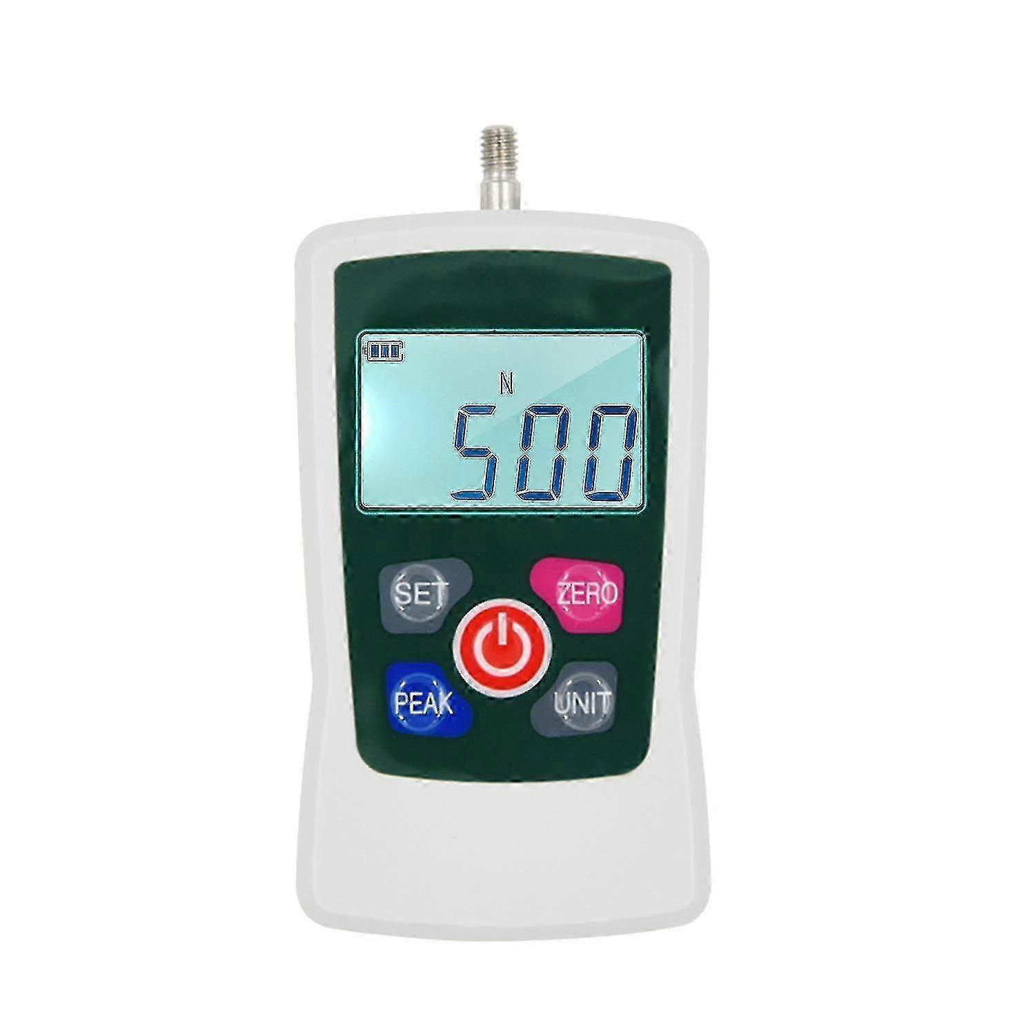 2025 Portable Digital Force Gauge 500N/50kg Push-Pull Meter with Backlit Display & Unit Switchable