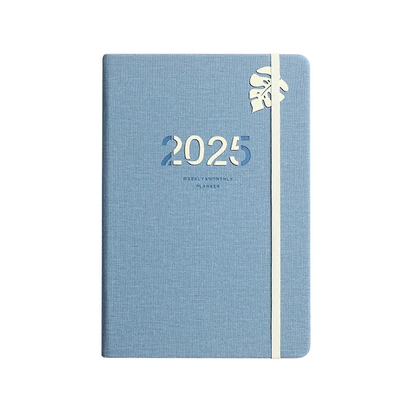 2025 English Schedule | Punch in Time Management Notepad | Study Plan & Diary | Efficient Organization | Suitable for Students
