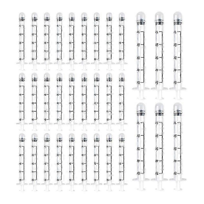 40 Pack Disposable Vaginal Cream Applicators, Lube Injector Syringes, Fits Preseed, Suppository, Lu