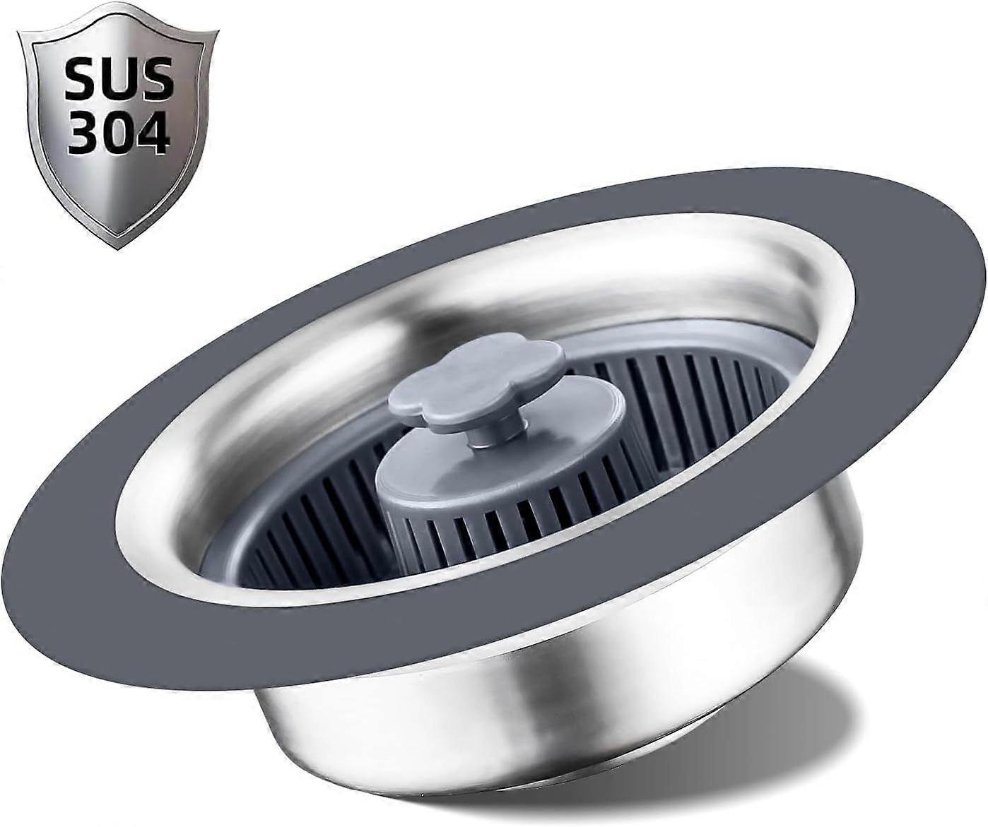 Sitko do odpływu zlewu kuchennego 3 w 1, sitka do odpływu zlewu kuchennego, SUS304