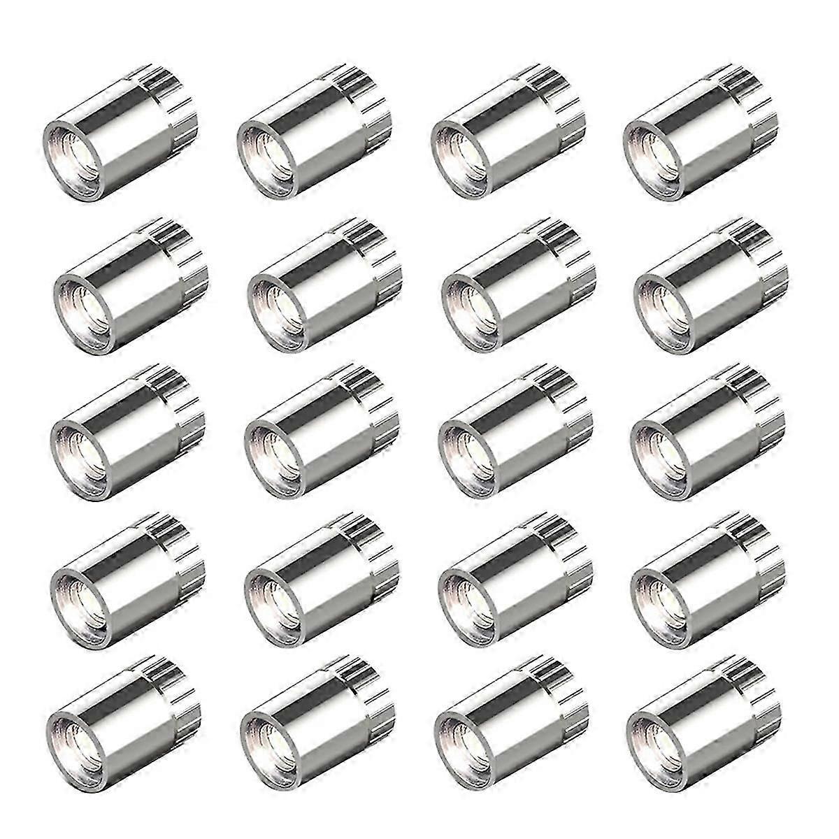 20 kpl pieni kohdevalo paristokäyttöiset LED-valot, langaton LED-pienoiskohdevalo koruille