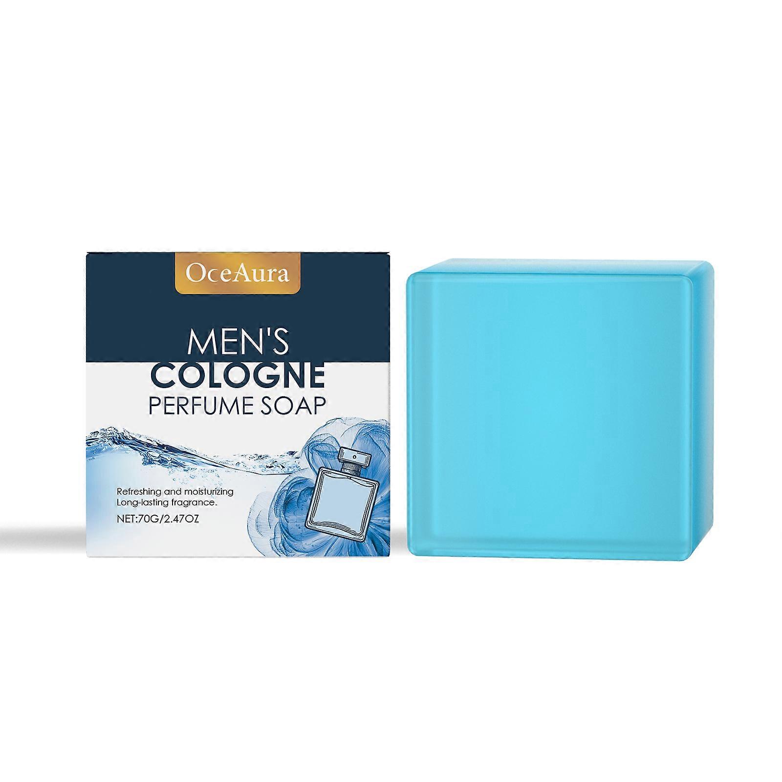 Oceaura Men's Bath Soap Gently Cleanses The Body And Skin, Leaving It Refreshing And Non-Greasy, Providing A Comfortable Care Experience