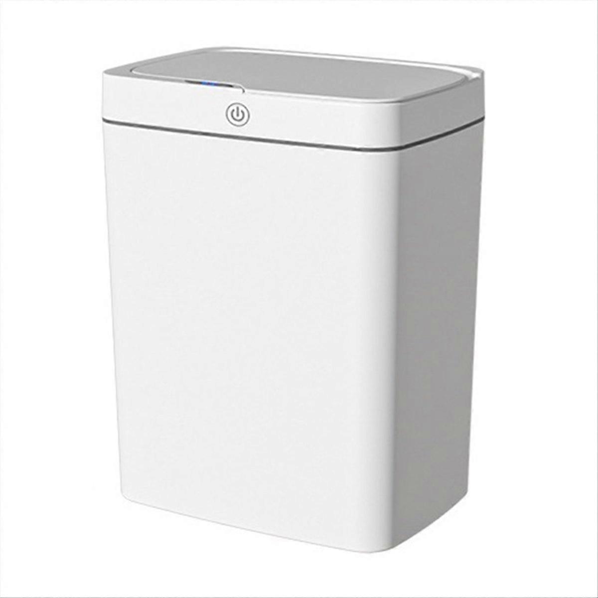 Trash Can Touchless Sensor Trash Can whtite