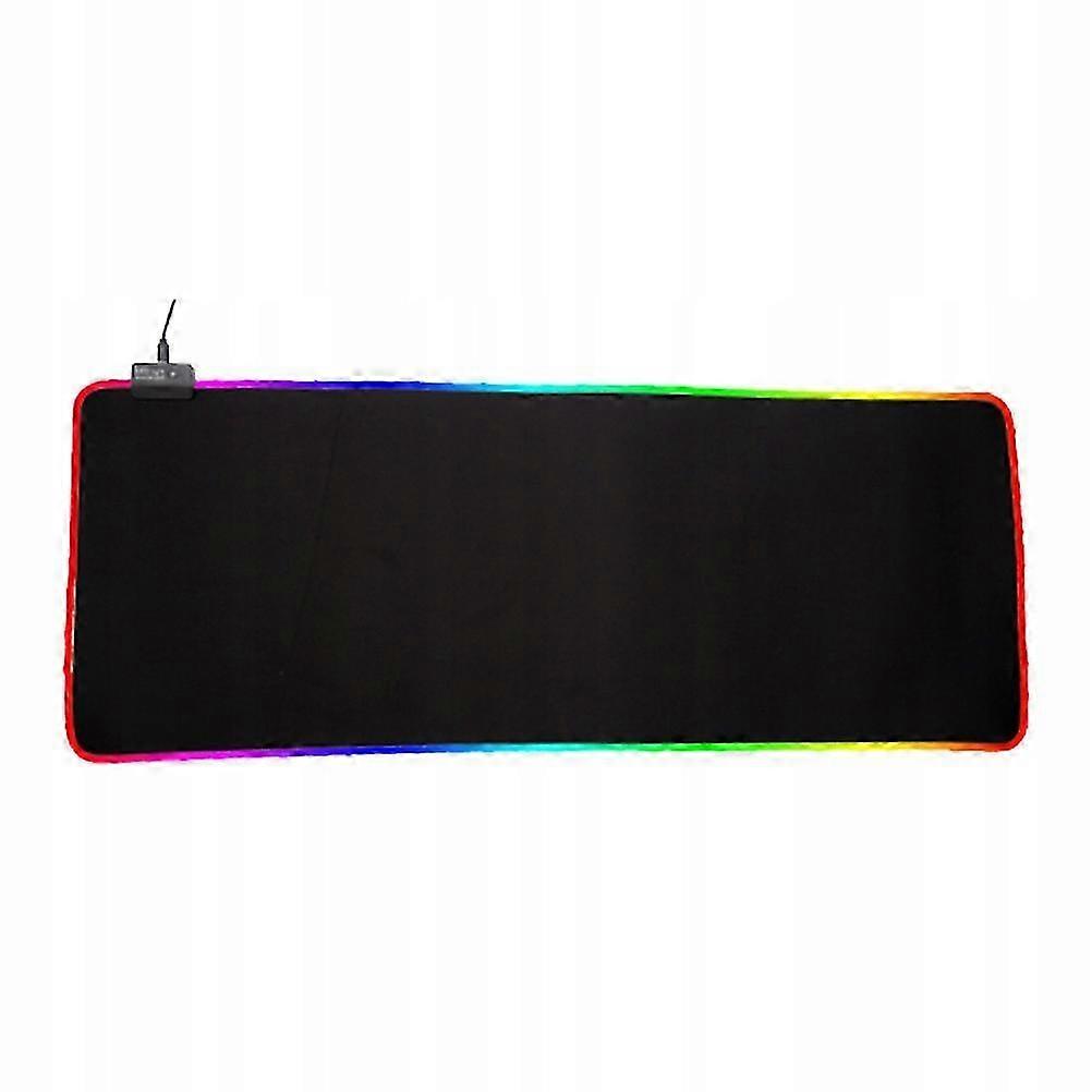 Rgb Gaming Mouse Pad, Large, Thick, Keyboard, Led Shine