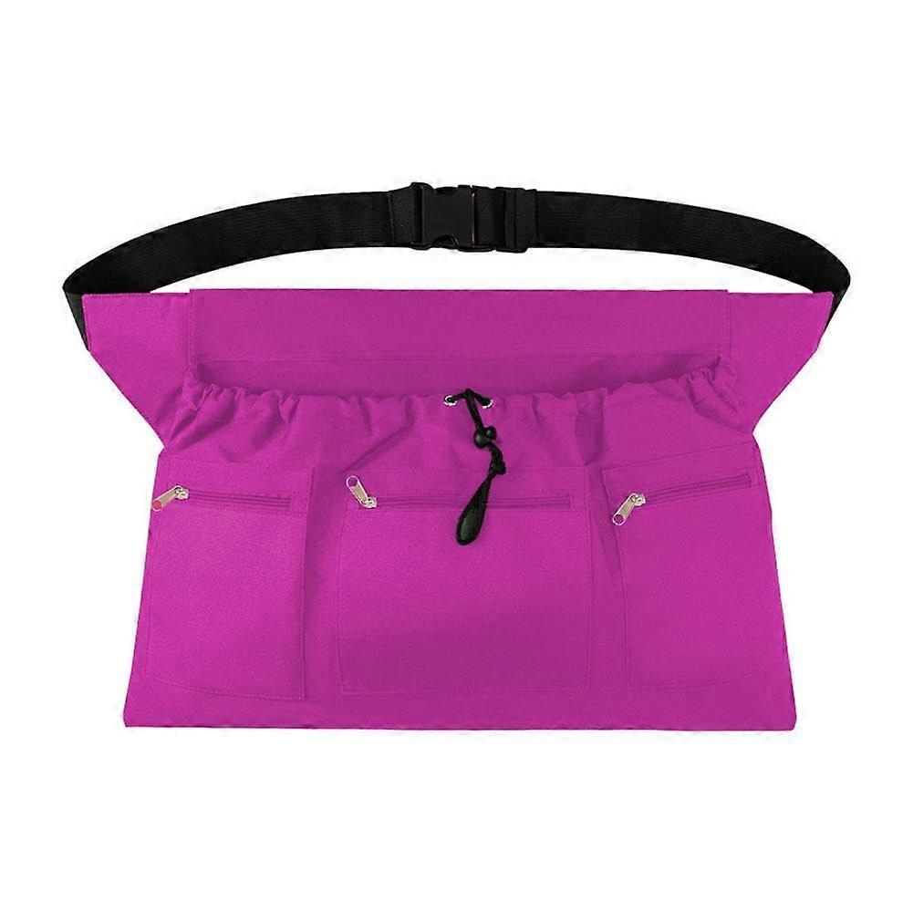 Fruit Bag One Size Purple Waterproof Oxford Apron Quick Release Storage Bag Fruit Picking