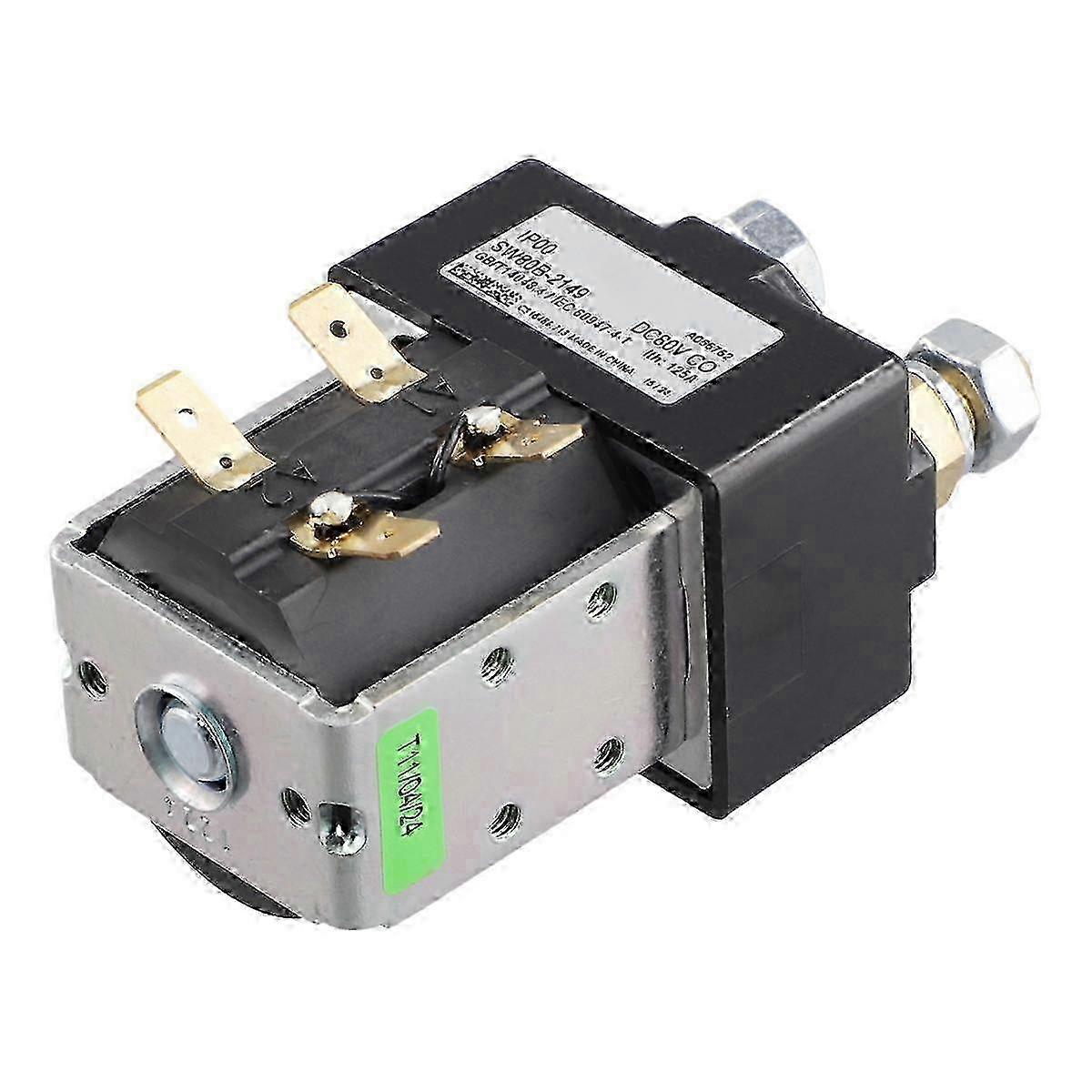 80V/125A DC Contactor for Albright Contactor SW80B-2149 Replace SW80B-62 Mechanical Equipment Solenoid Valve miao4