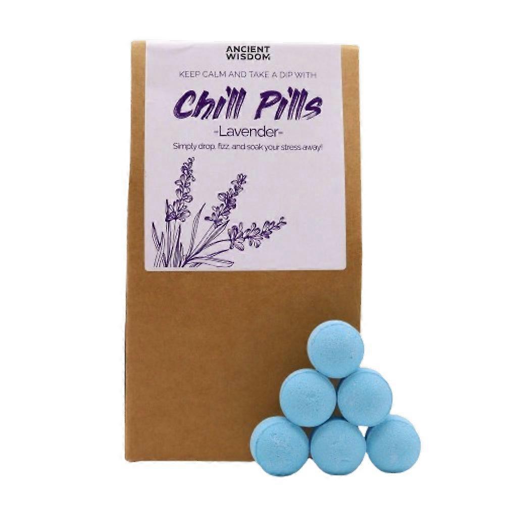 Lavender Chill Pills Bath Bomb Gift Pack (350g)