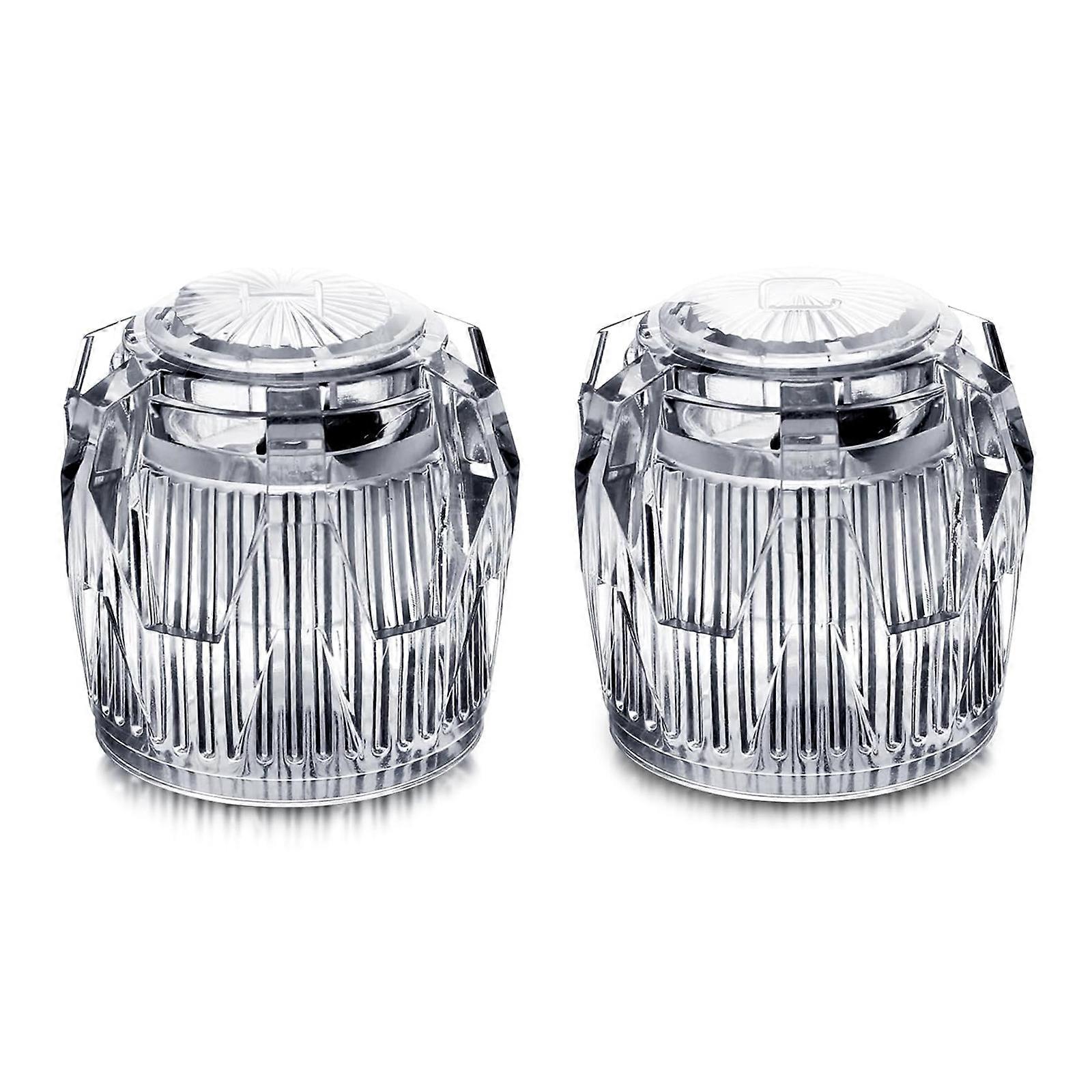 Strong Bath Tub Shower Handle Replacement Set Mobile Home Bathroom Faucet Knob Simple Installation for House Use Multicolor