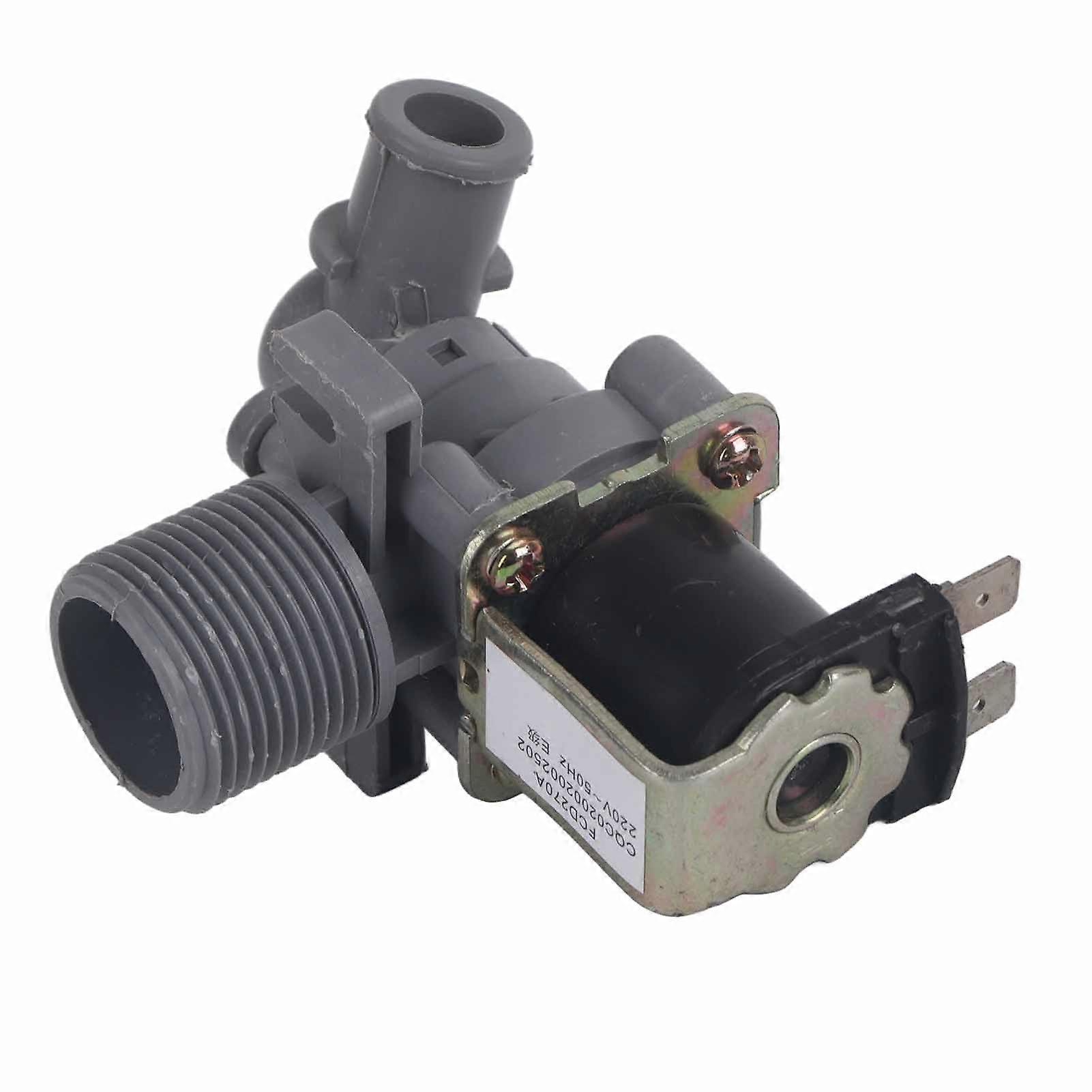 Washer Water Inlet Valve ABS Insulated High Connection Efficiency Water Flow Controller Valve AC220V
