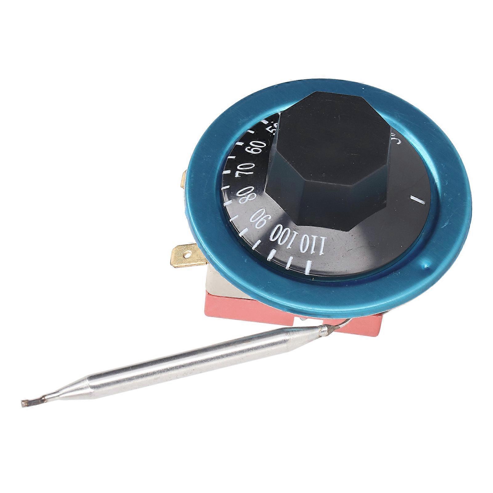 30 to 110℃ Temperature Control Knob Sensitive Quick Response Auto Reset Temperature Controller for Ovens AC250V 16A